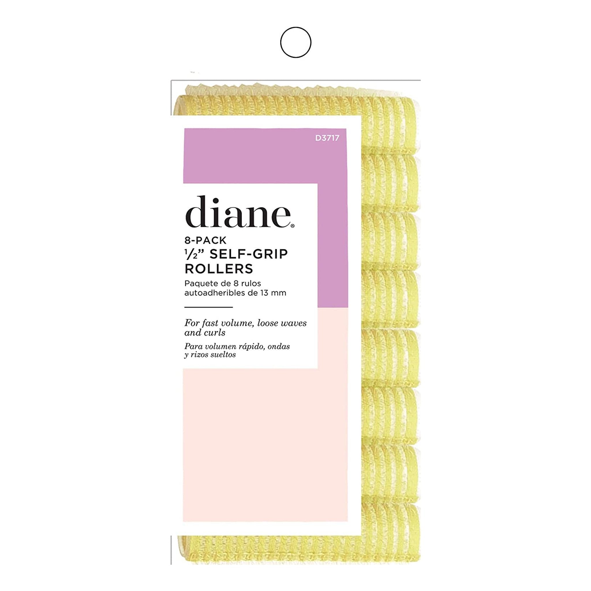 Diane. Rouleaux en Velcro Jaunes 1/2" - Pqt. 8 - Concept C. Shop