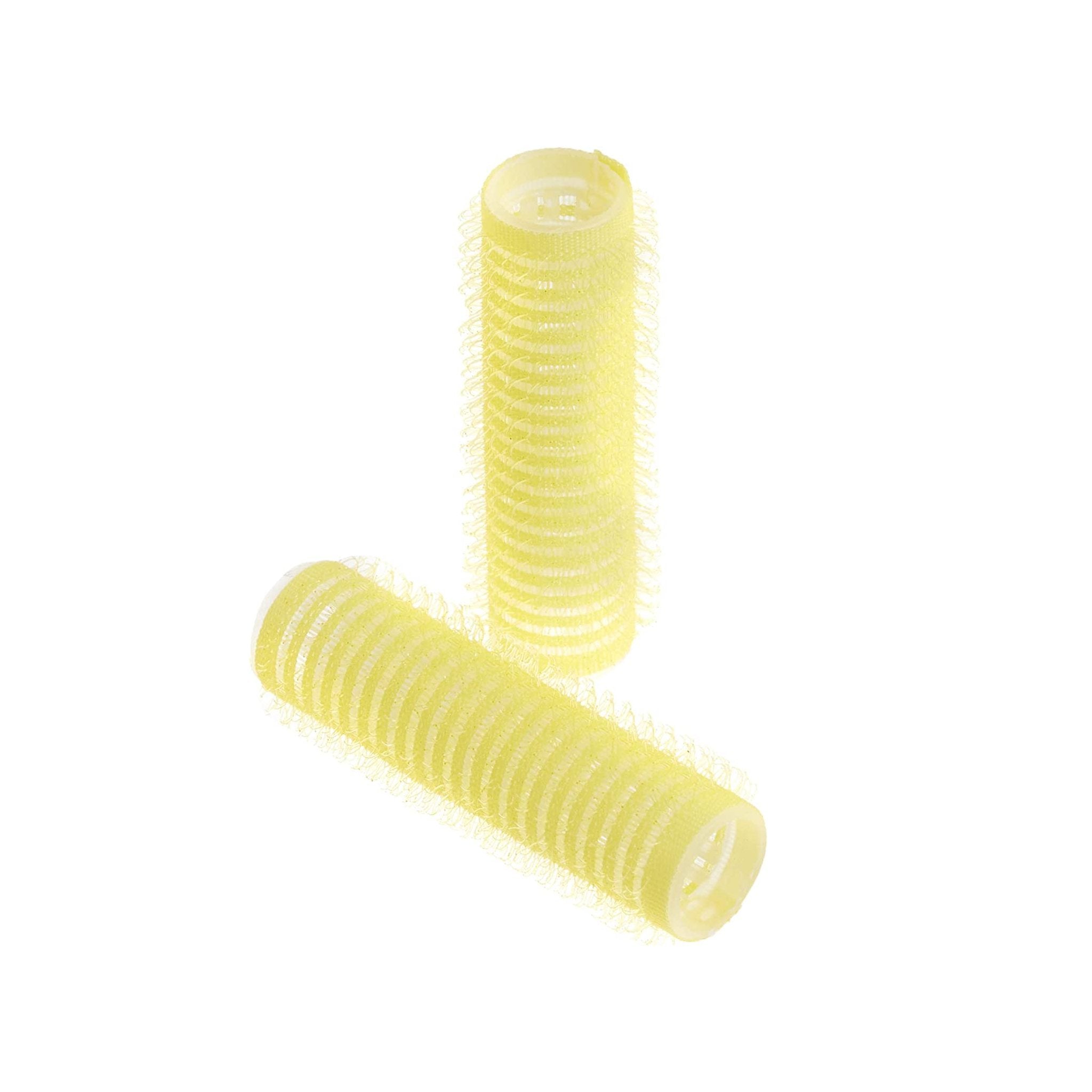Diane. Rouleaux en Velcro Jaunes 1/2" - Pqt. 8 - Concept C. Shop