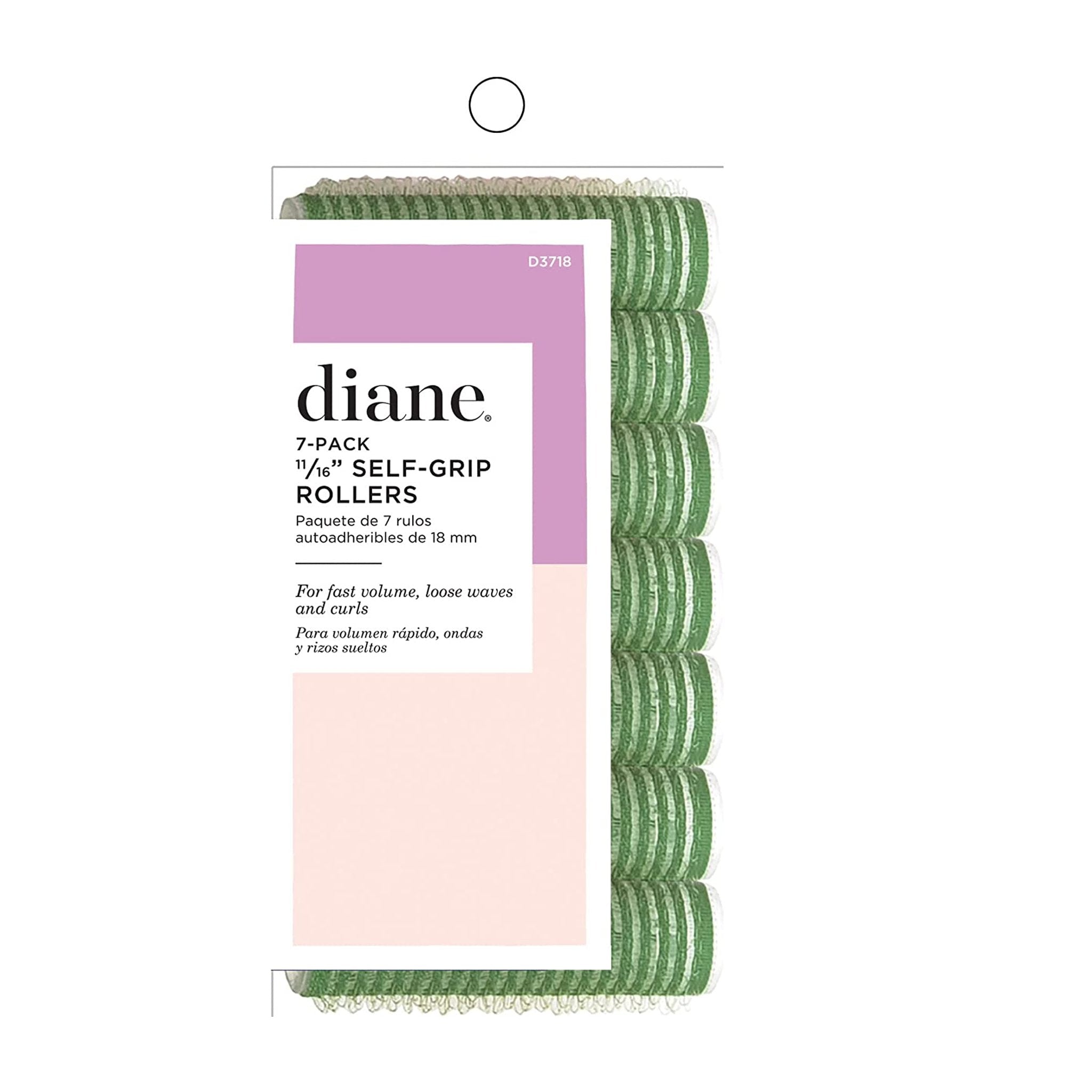 Diane. Rouleaux en Velcro Verts 11/16" - Pqt. 7 - Concept C. Shop