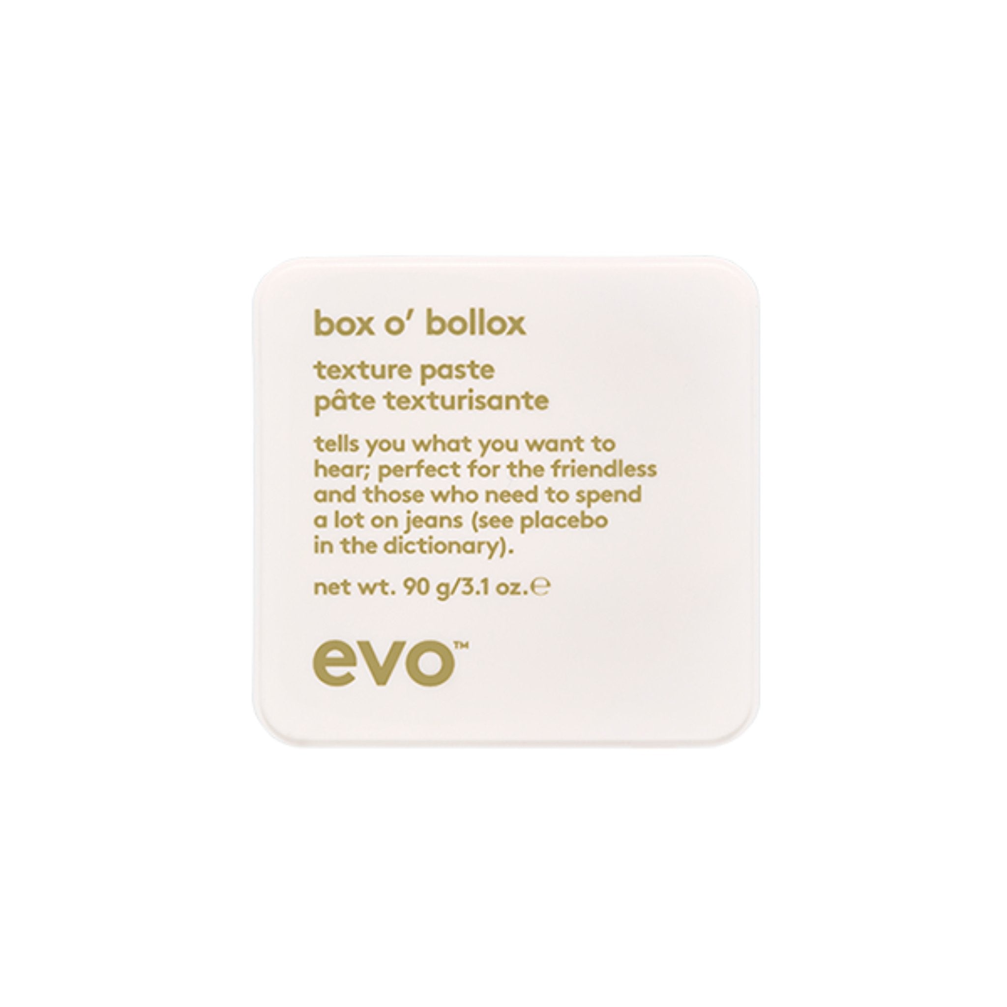 Evo. Box O' Bollox Pâte Texturisante - 90 gr - Concept C. Shop