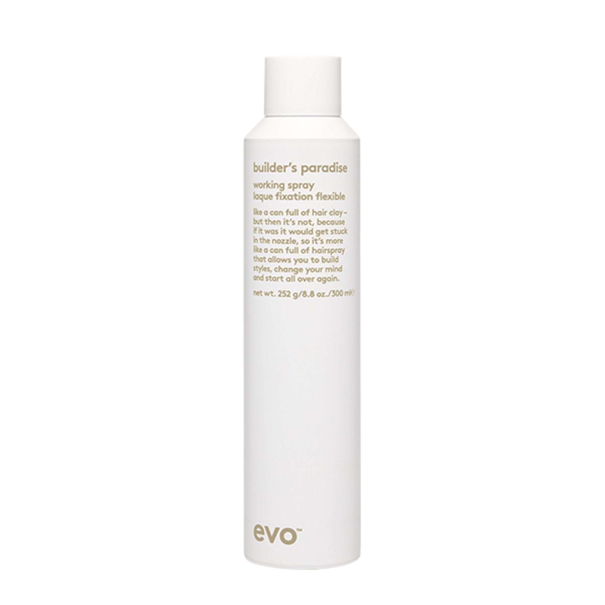 Evo. Builder'S Paradise Laque Fixation Flexible - 300 ml - Concept C. Shop