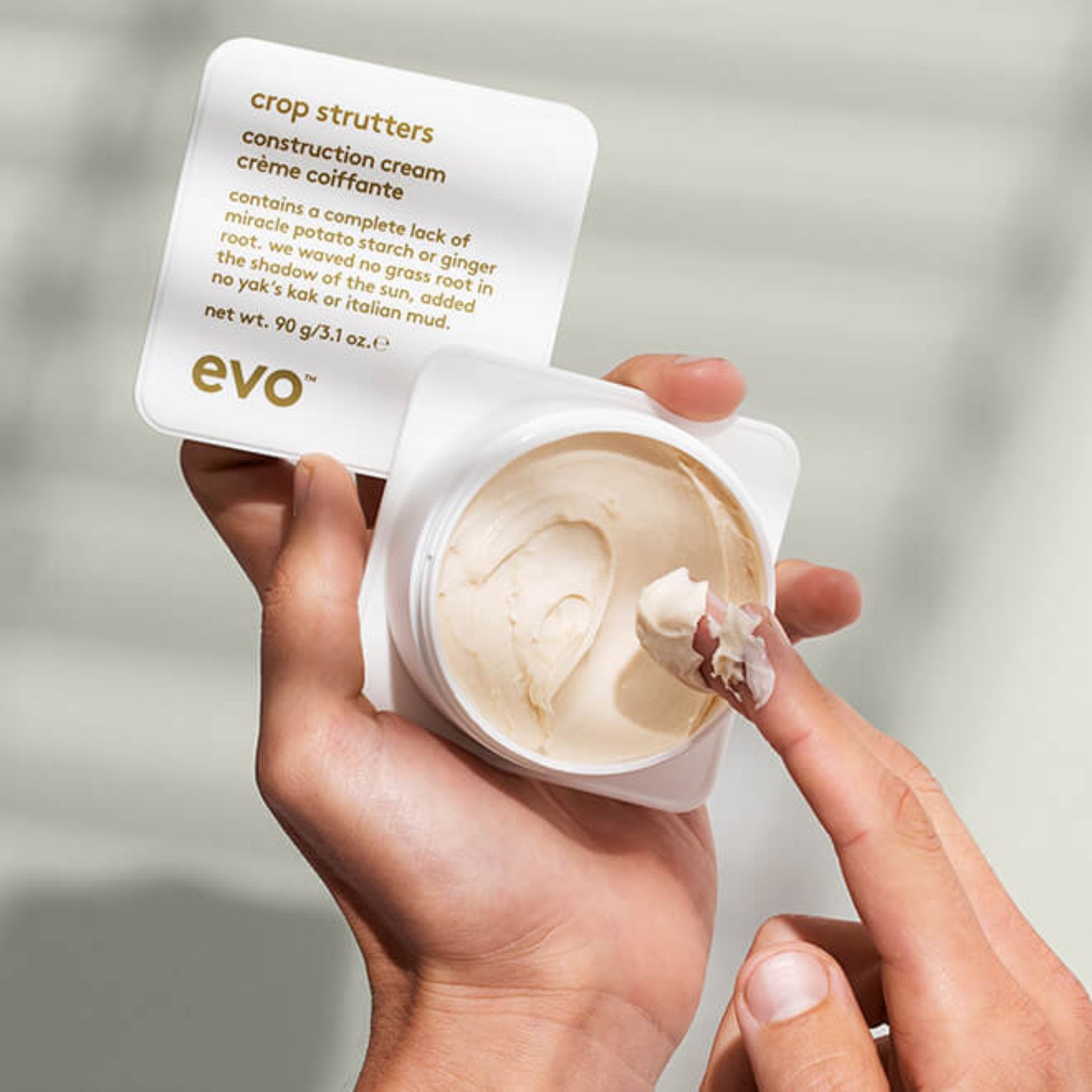 Evo. Crop Strutters Crème Coiffante - 90 gr - Concept C. Shop