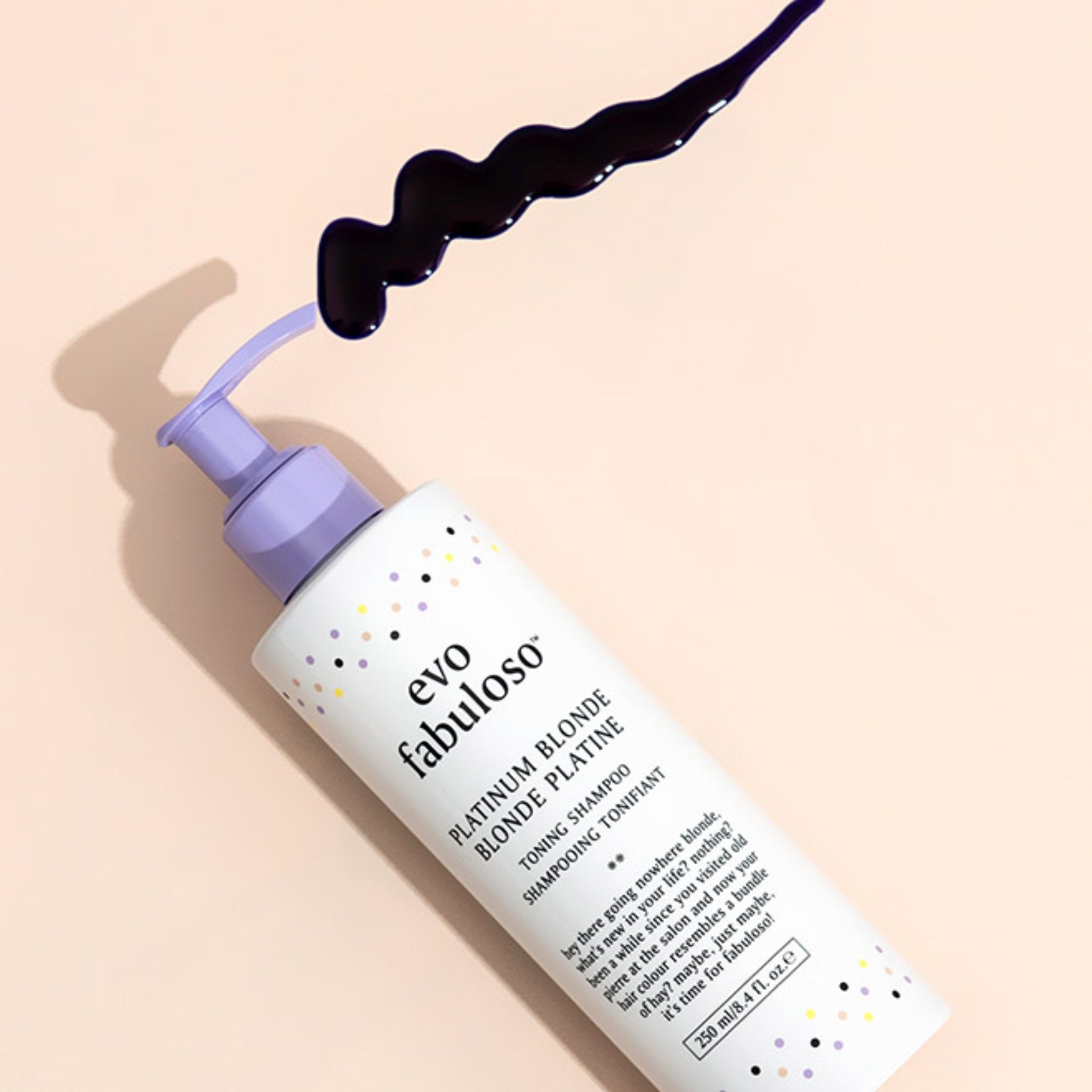 Evo. Fabuloso Shampooing Rehausseur Blonde Platine - 250 ml - Concept C. Shop