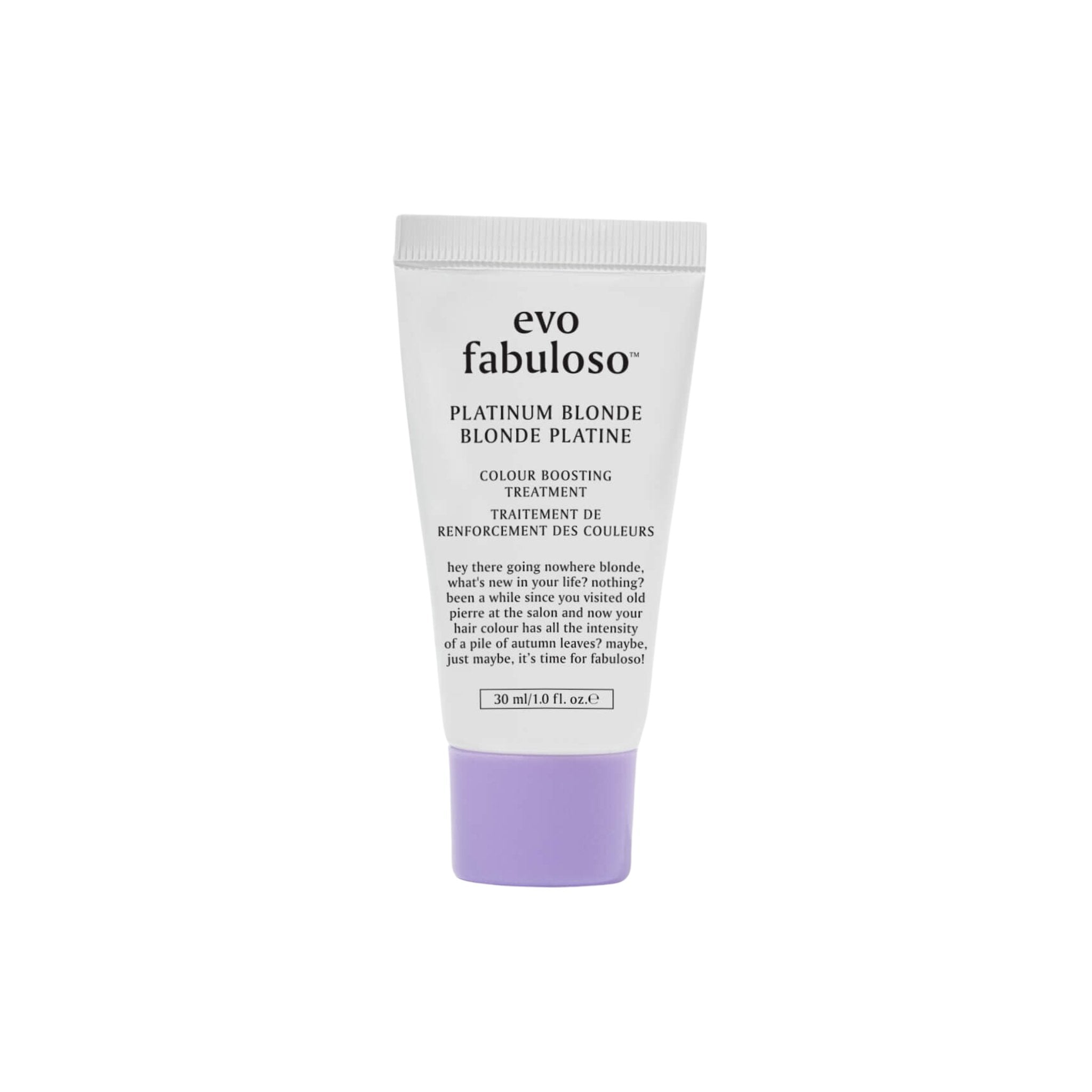 Evo. Fabuloso Traitement De Renforcement Des Couleurs - Blonde Platine - 30 ml - Concept C. Shop