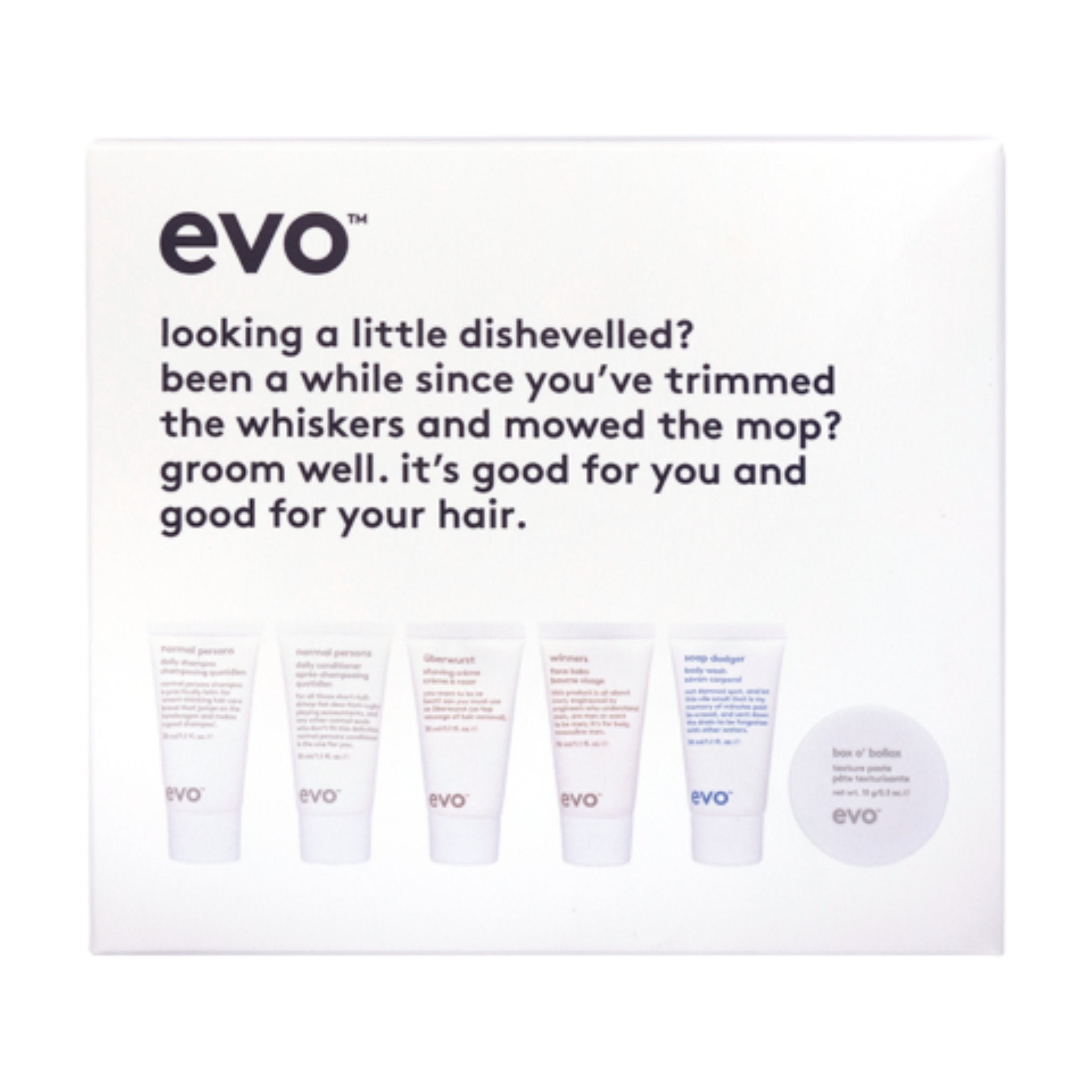 Evo. The Grooms Crew - Concept C. Shop
