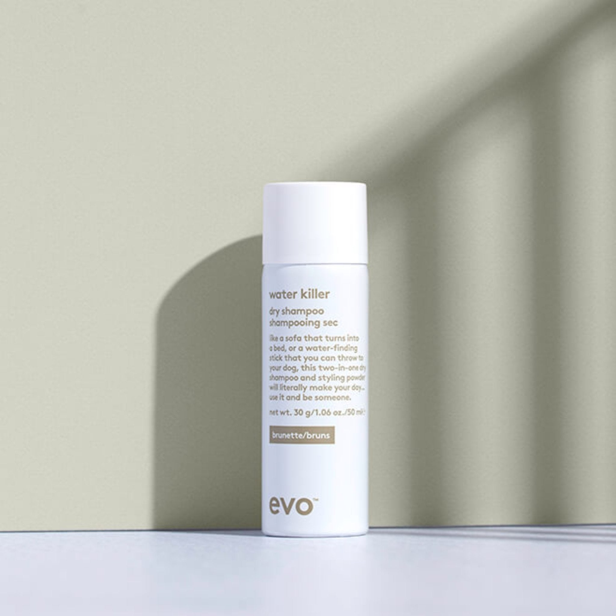 Evo. Water Killer Shampoing Sec Brunette - 50 ml - Concept C. Shop