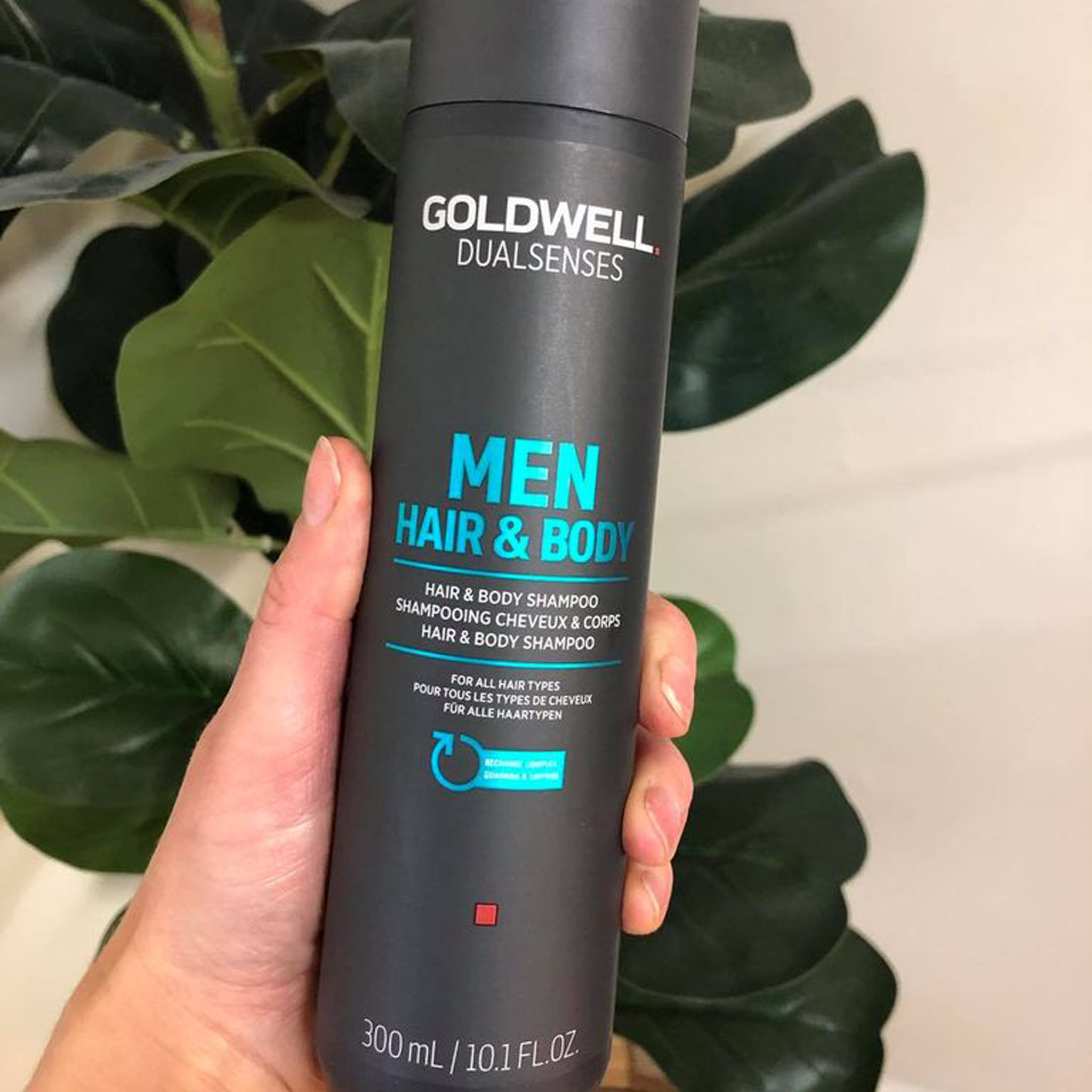Goldwell. Dual Senses Men Shampoing Cheveux et Corps - 1000 ml