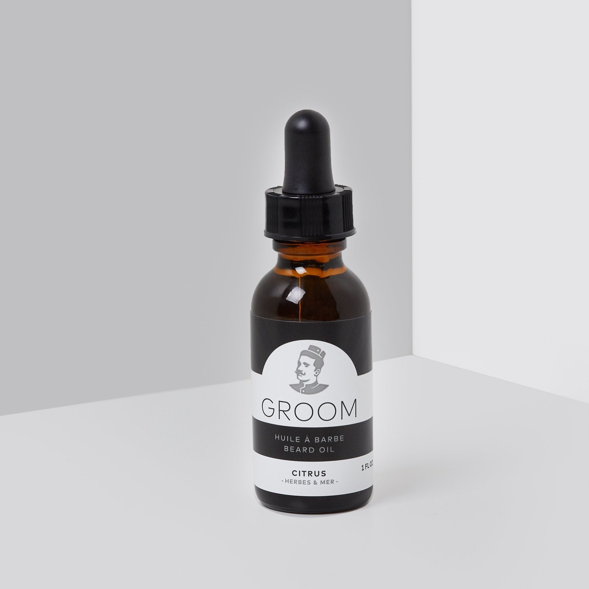 Groom. Huile à barbe Citrus - 30ml - Concept C. Shop
