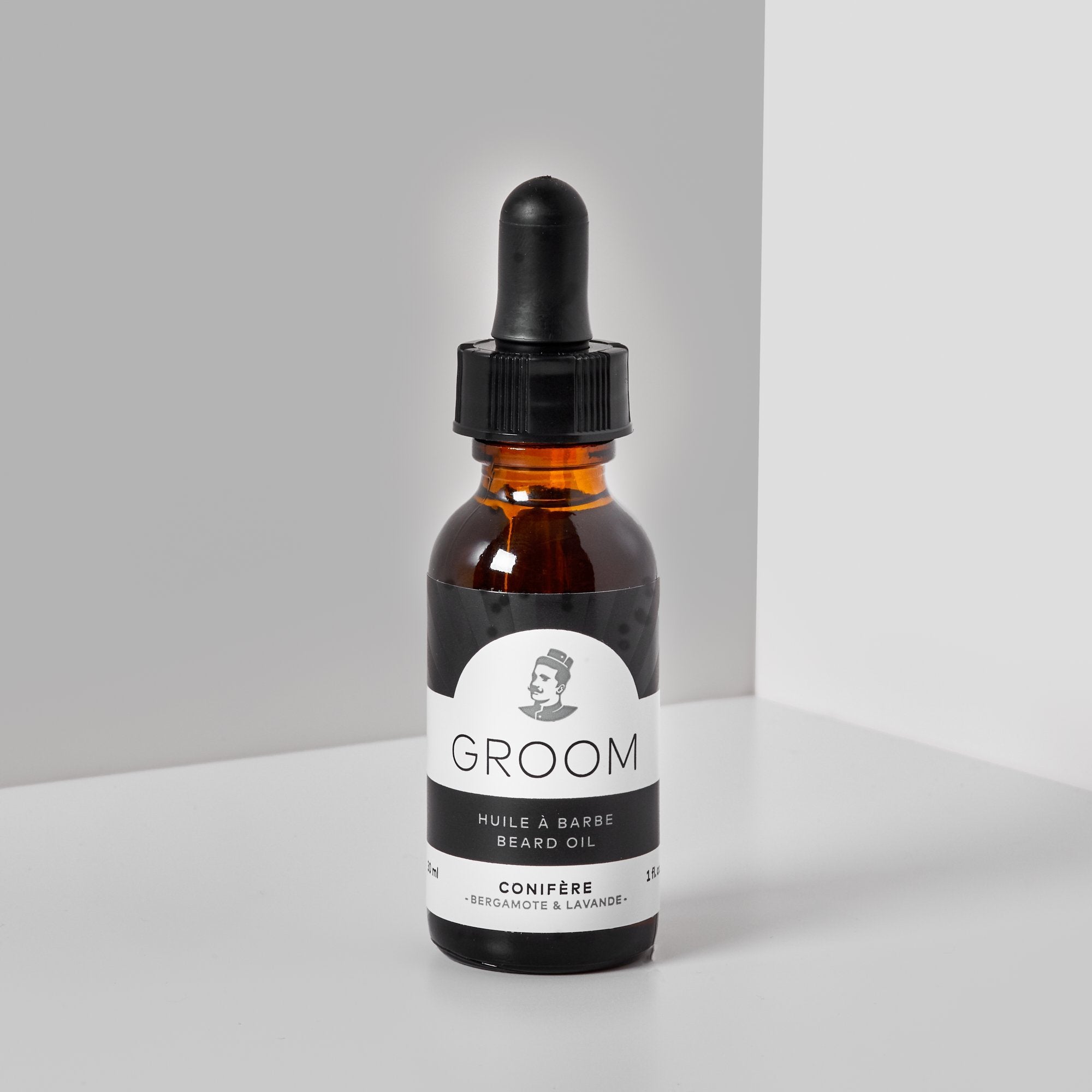 Groom. Huile à barbe Conifère - 30ml - Concept C. Shop