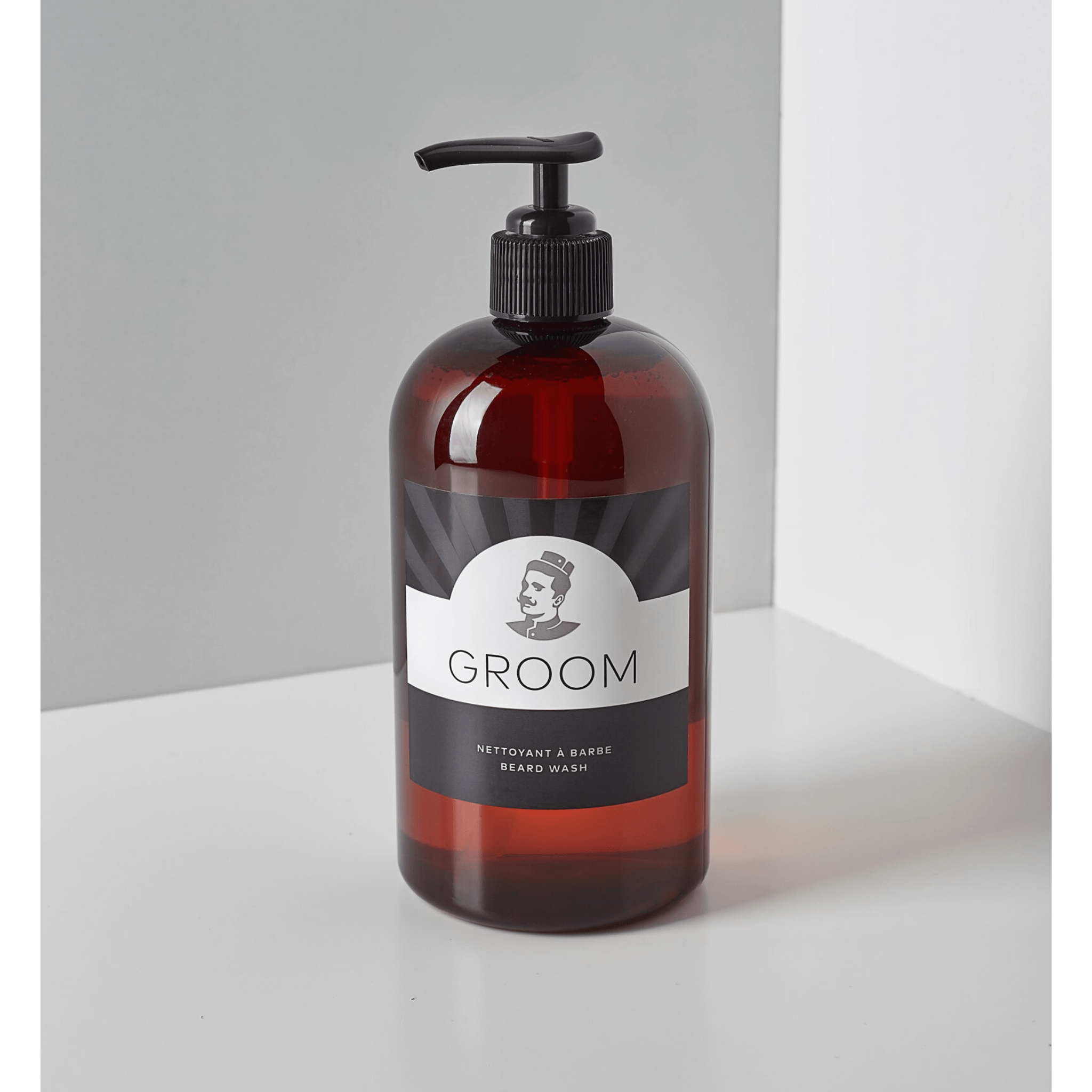 Groom. Nettoyant à barbe - 500 ml - Concept C. Shop