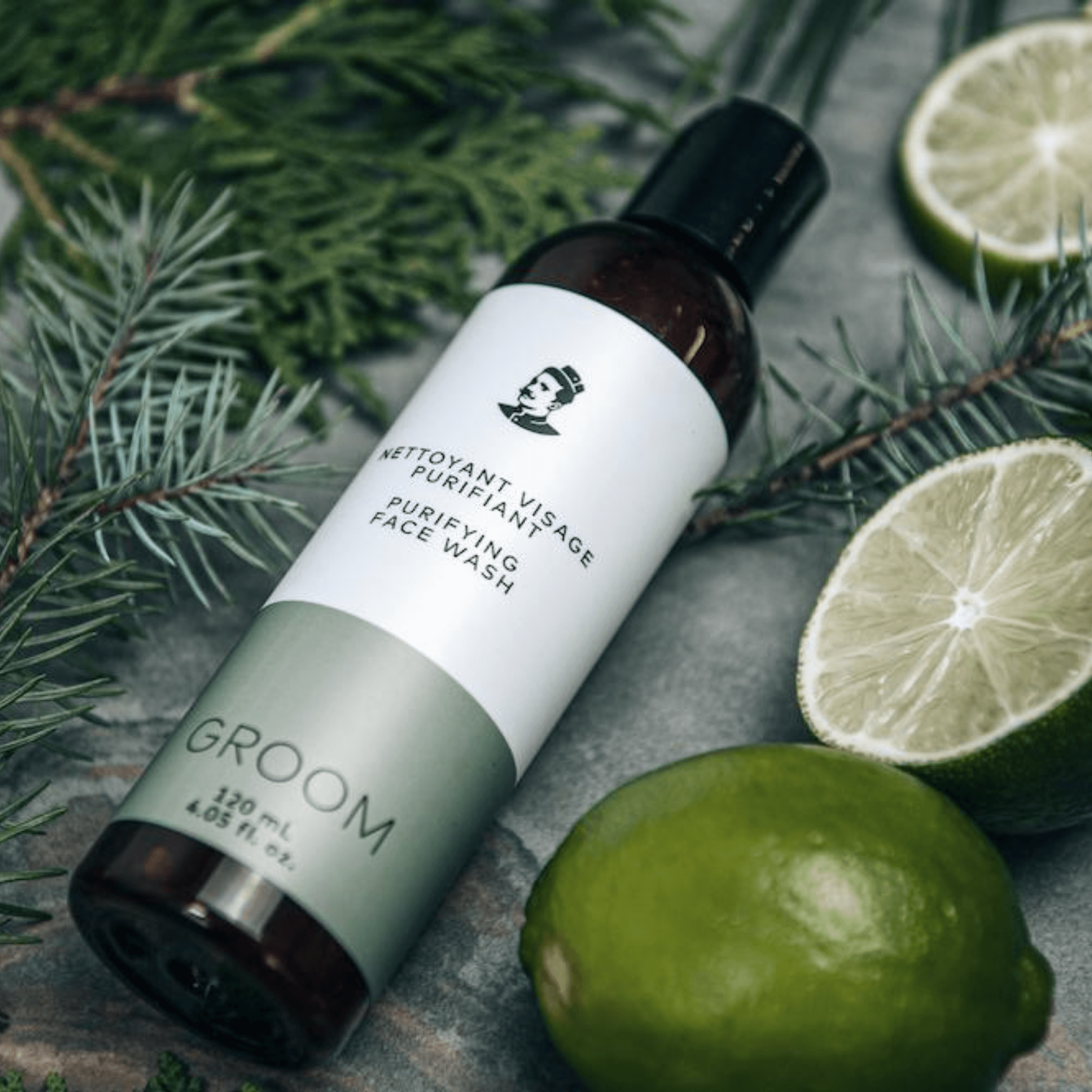 Groom. Nettoyant Purifiant pour le Visage - 120 ml - Concept C. Shop