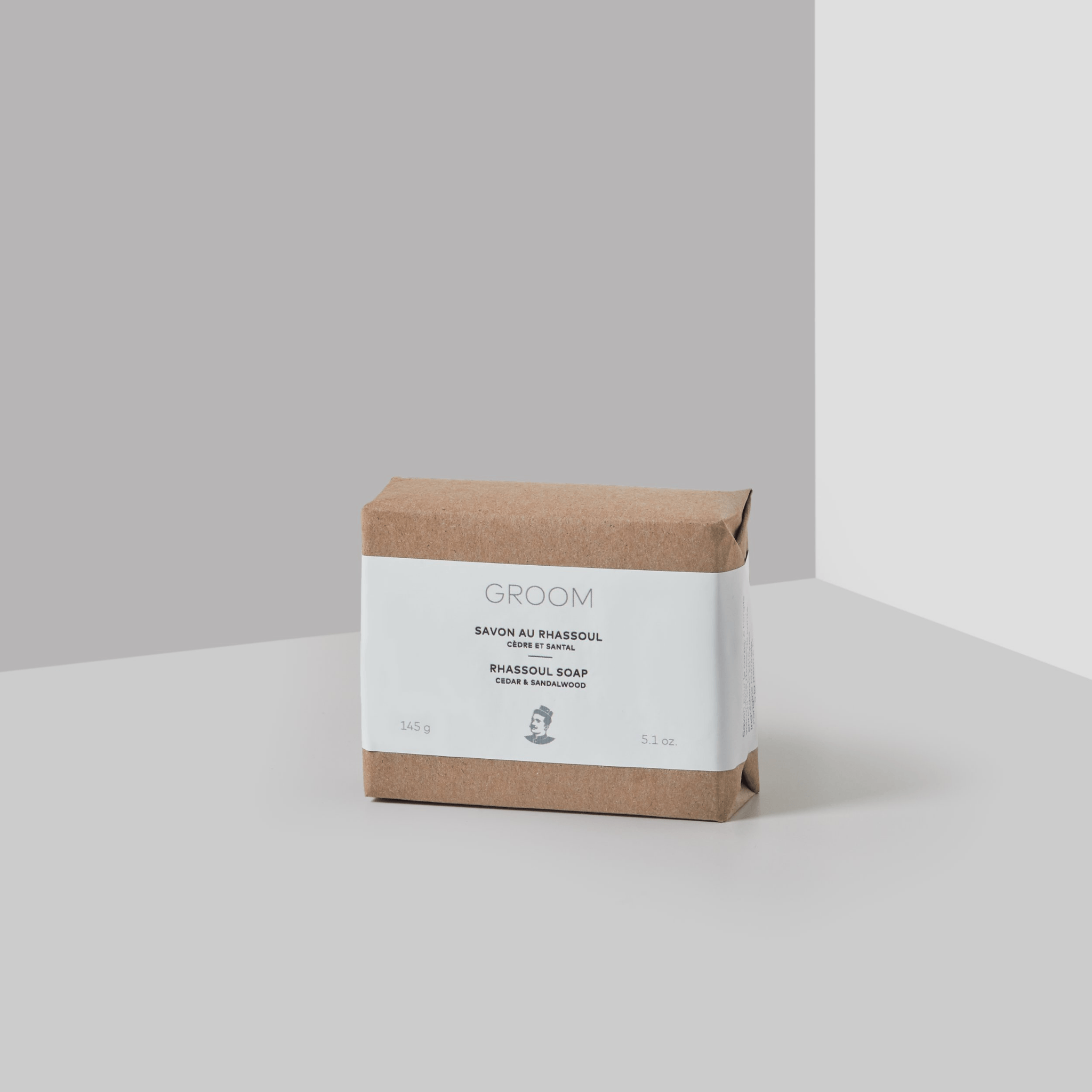Groom. Savon au Rhassoul - 145 g - Concept C. Shop