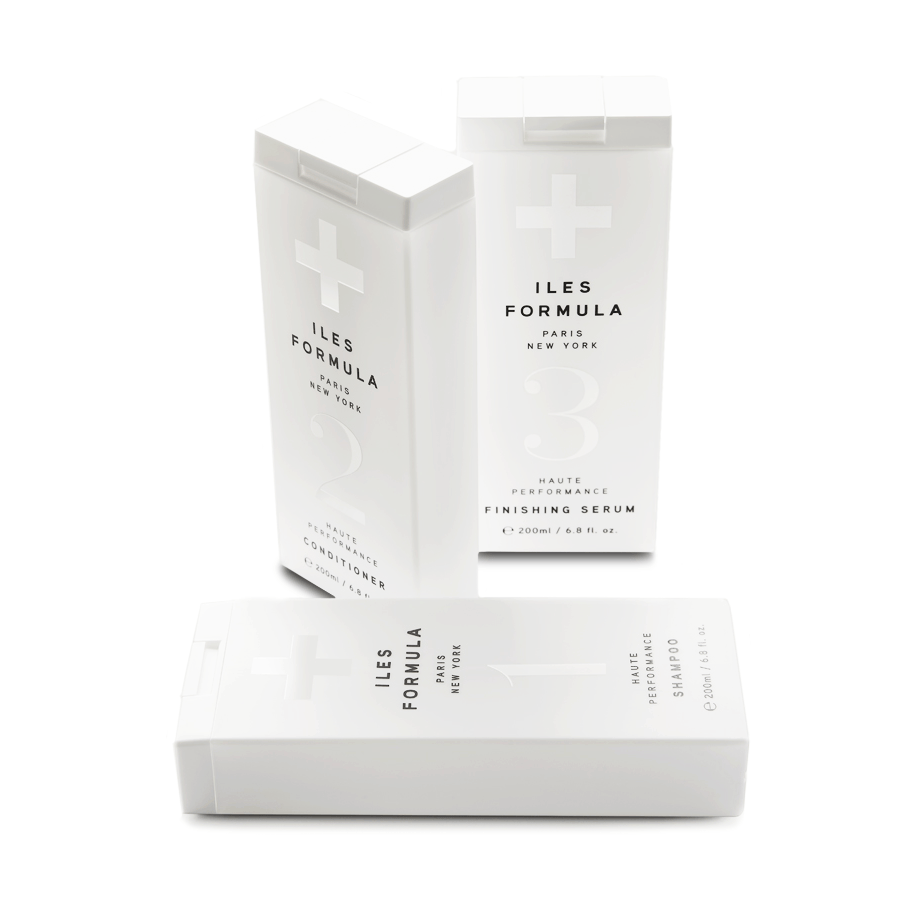 Iles Formula. Coffret Haute Performance Soins 3 Étapes -Shampoing, Revitalisant et Sérum Protecteur - Concept C. Shop