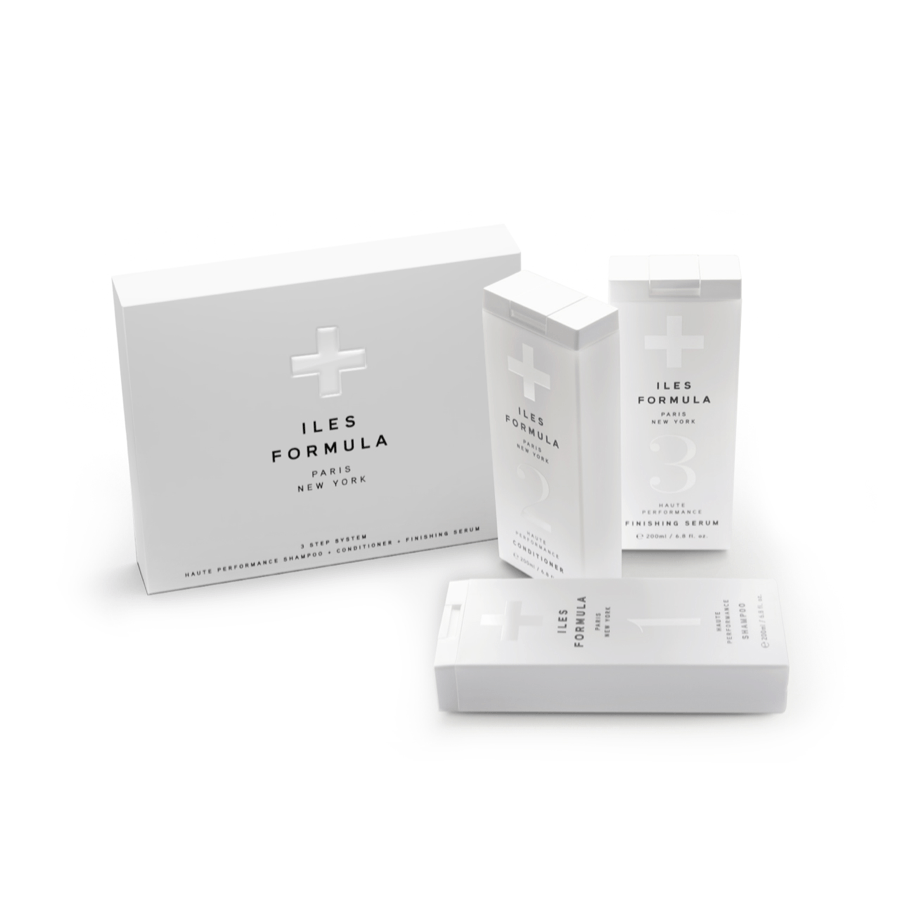 Iles Formula. Coffret Haute Performance Soins 3 Étapes -Shampoing, Revitalisant et Sérum Protecteur - Concept C. Shop