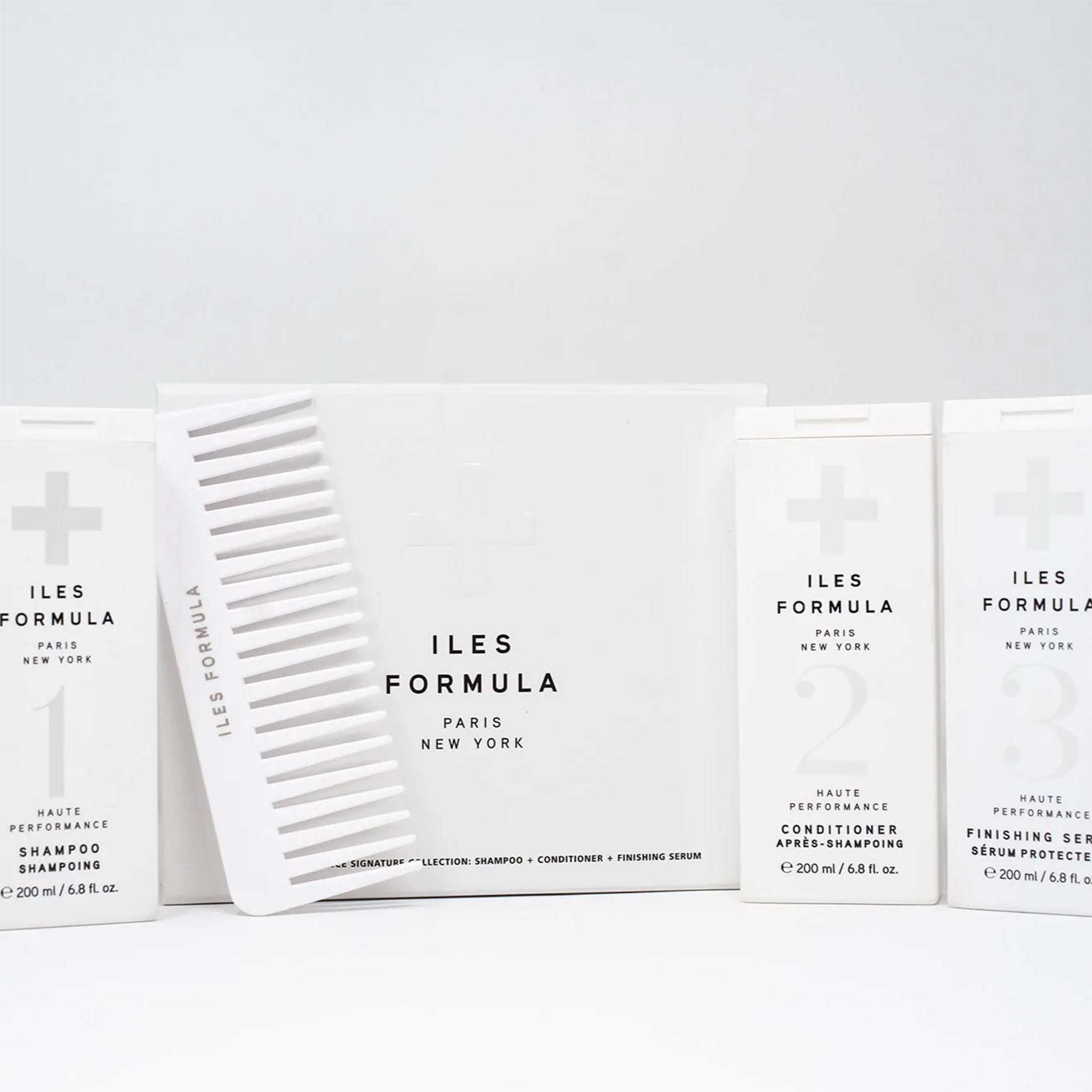 Iles Formula. Coffret Signature Haute Performance Soins 3 Étapes + Peigne à Dents Large - Concept C. Shop