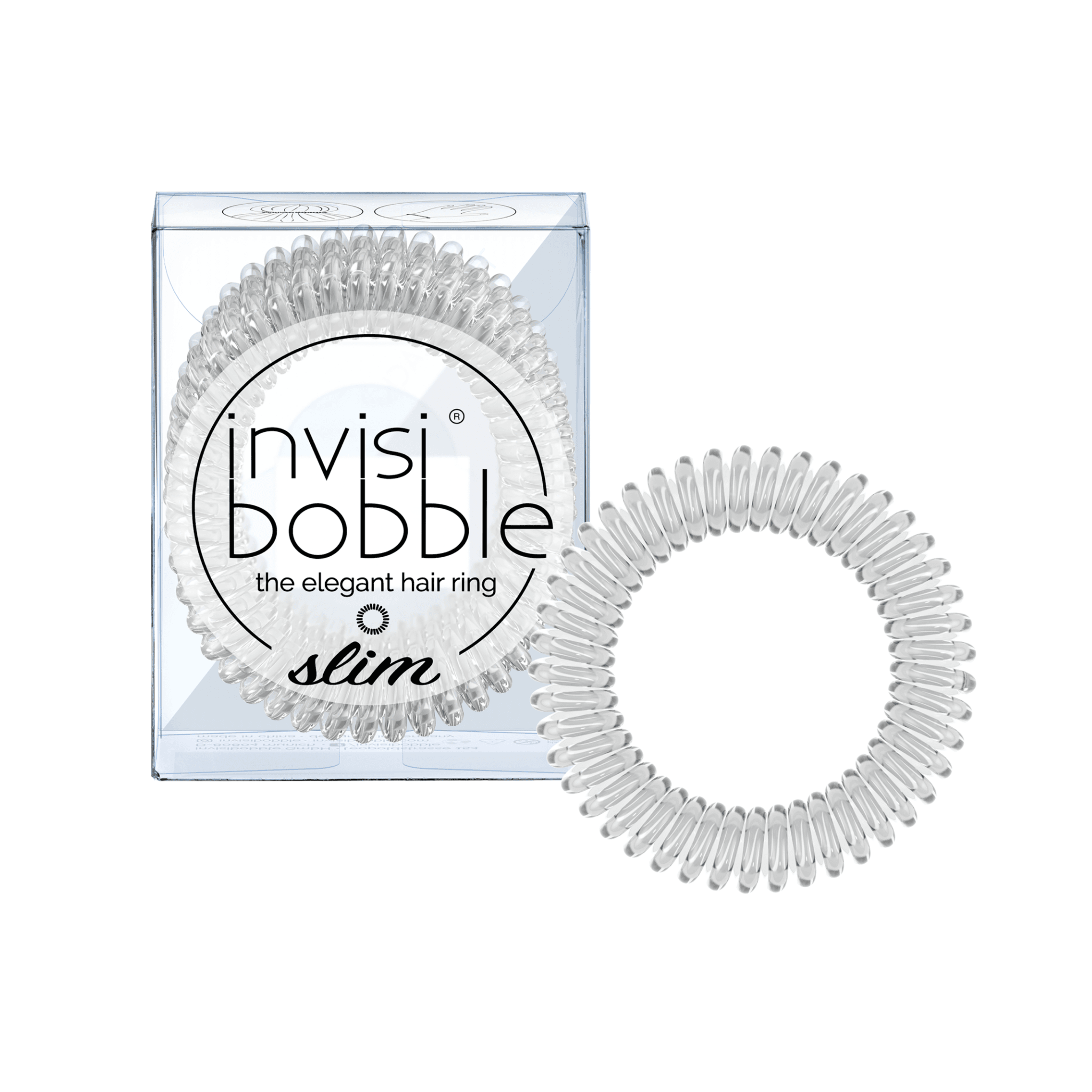 Invisibobble. Slim Crystal Clear - Pqt. 3 - Concept C. Shop