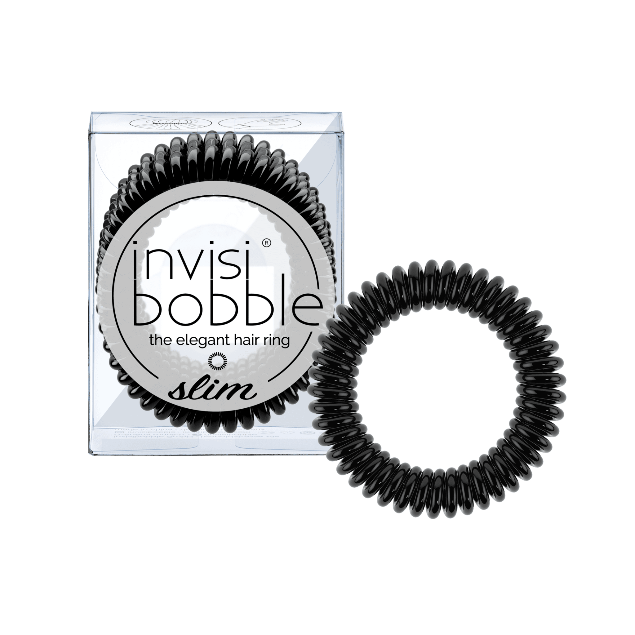 Invisibobble. Slim True Black - Pqt. 3 - Concept C. Shop