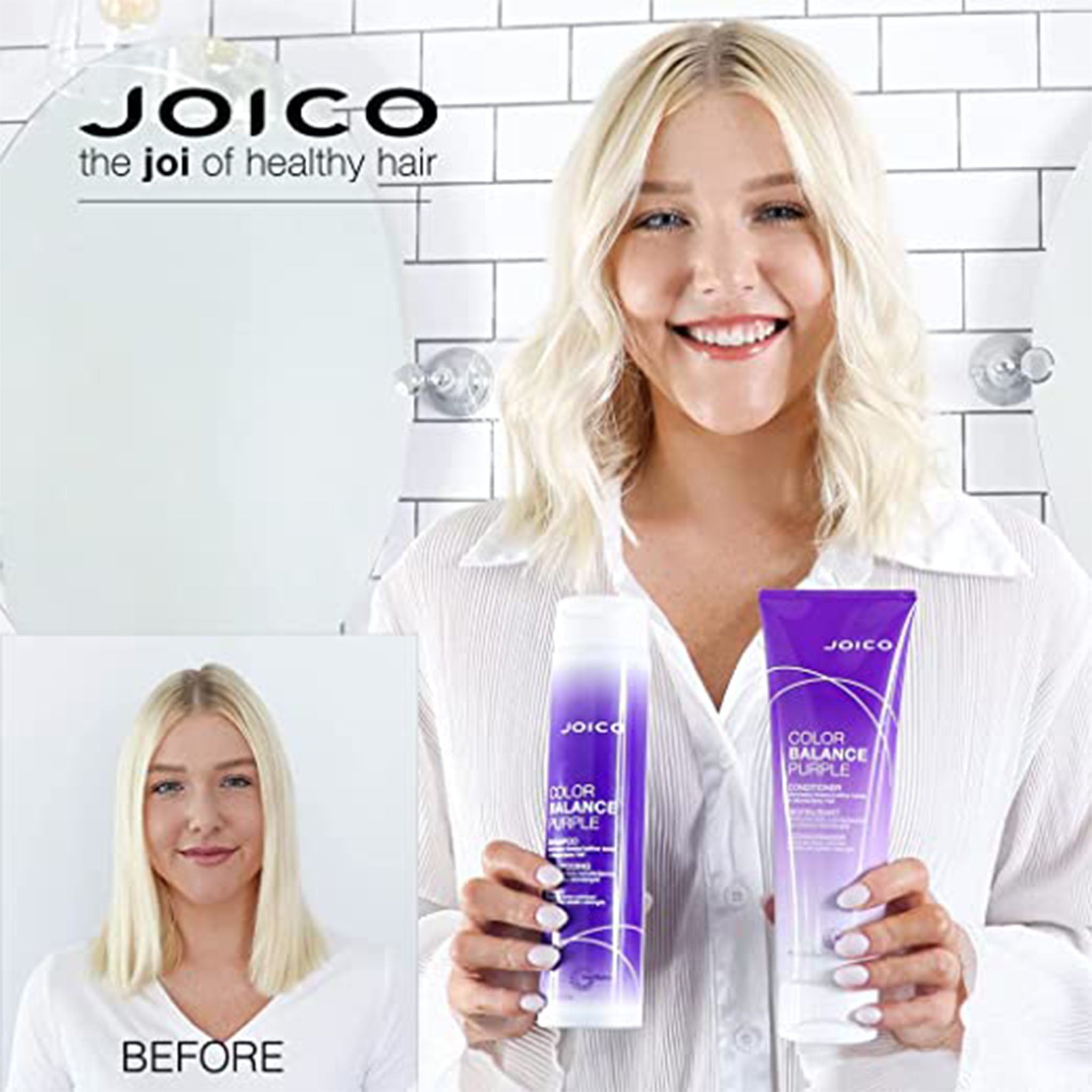 Joico. Revitalisant Color Balance Purple - 1000 ml - Concept C. Shop