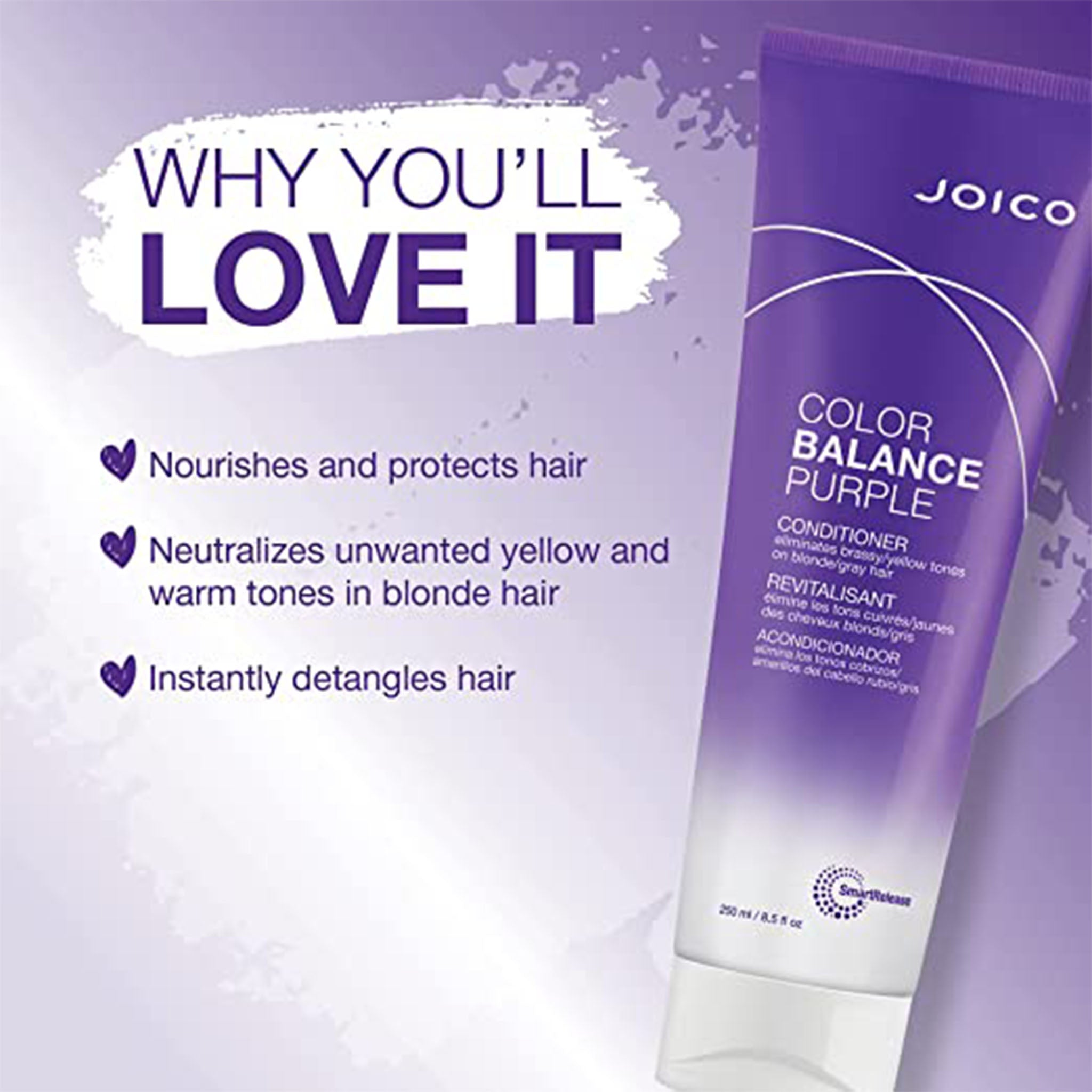 Joico. Revitalisant Color Balance Purple - 250 ml - Concept C. Shop