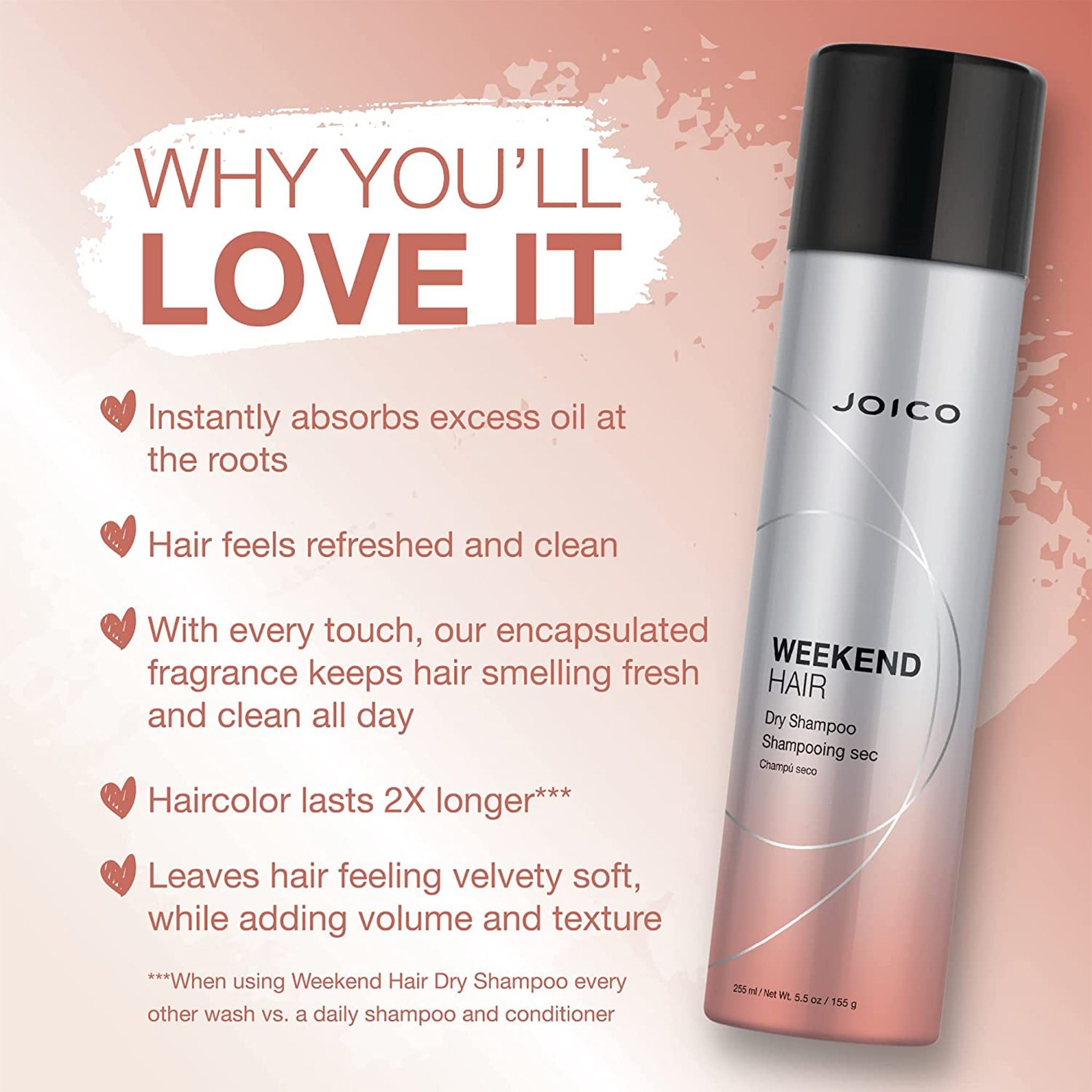 Joico. Shampoing Sec Weekend Hair - 255 ml - Concept C. Shop