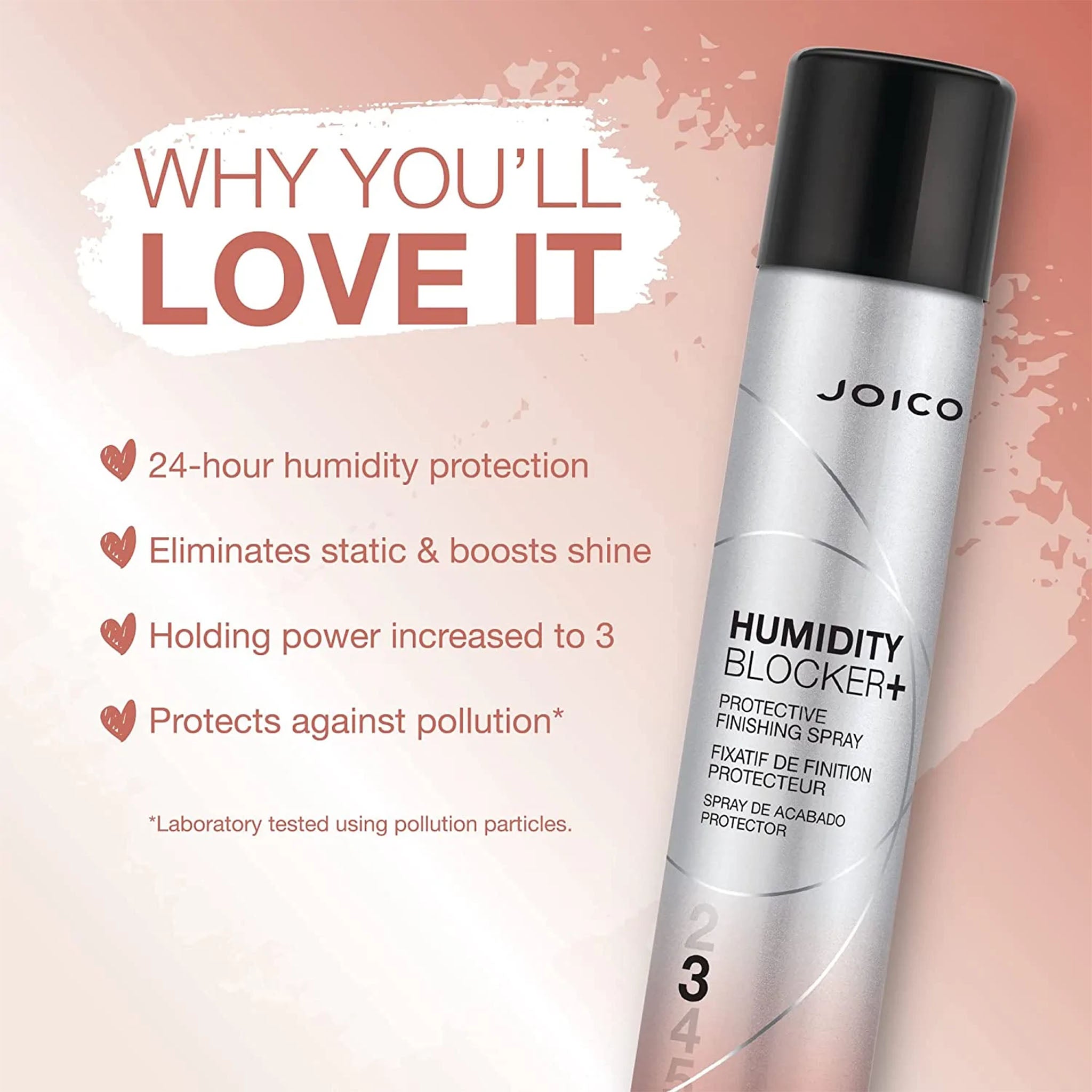 Joico. Spray de Finition Humidity Blocker+ Tenue 3 - 180 ml - Concept C. Shop