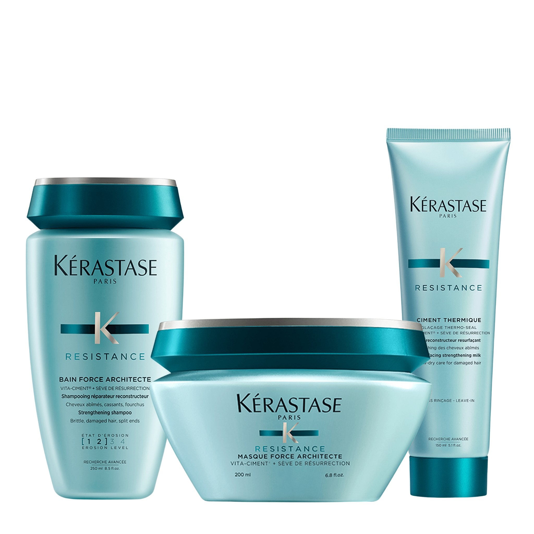 Kérastase. Routine Réparatrice Force Architecte pour Cheveux Épais Abîmés - Concept C. Shop