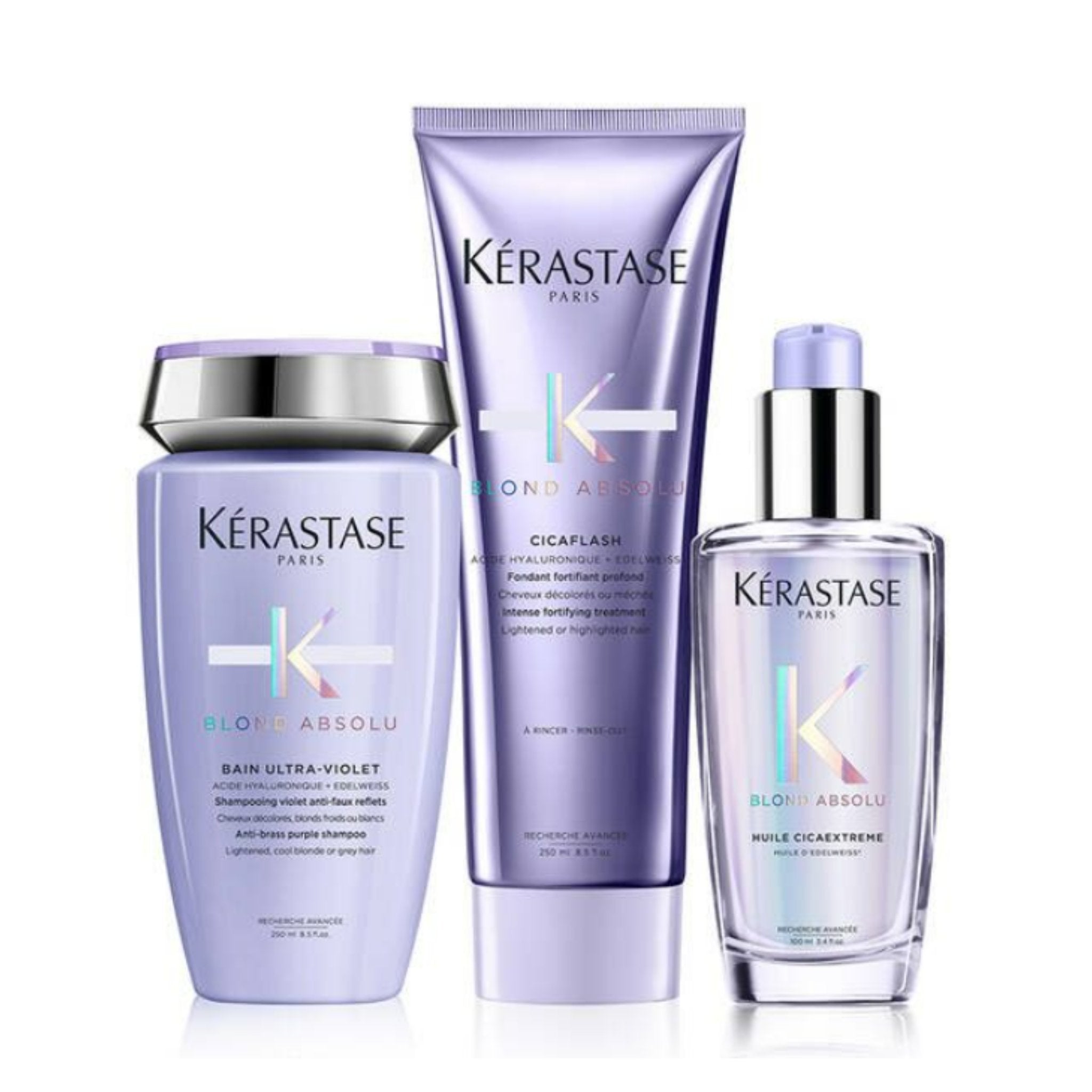 Kérastase. Trio Blond Absolu pour un blond plus froid - Concept C. Shop