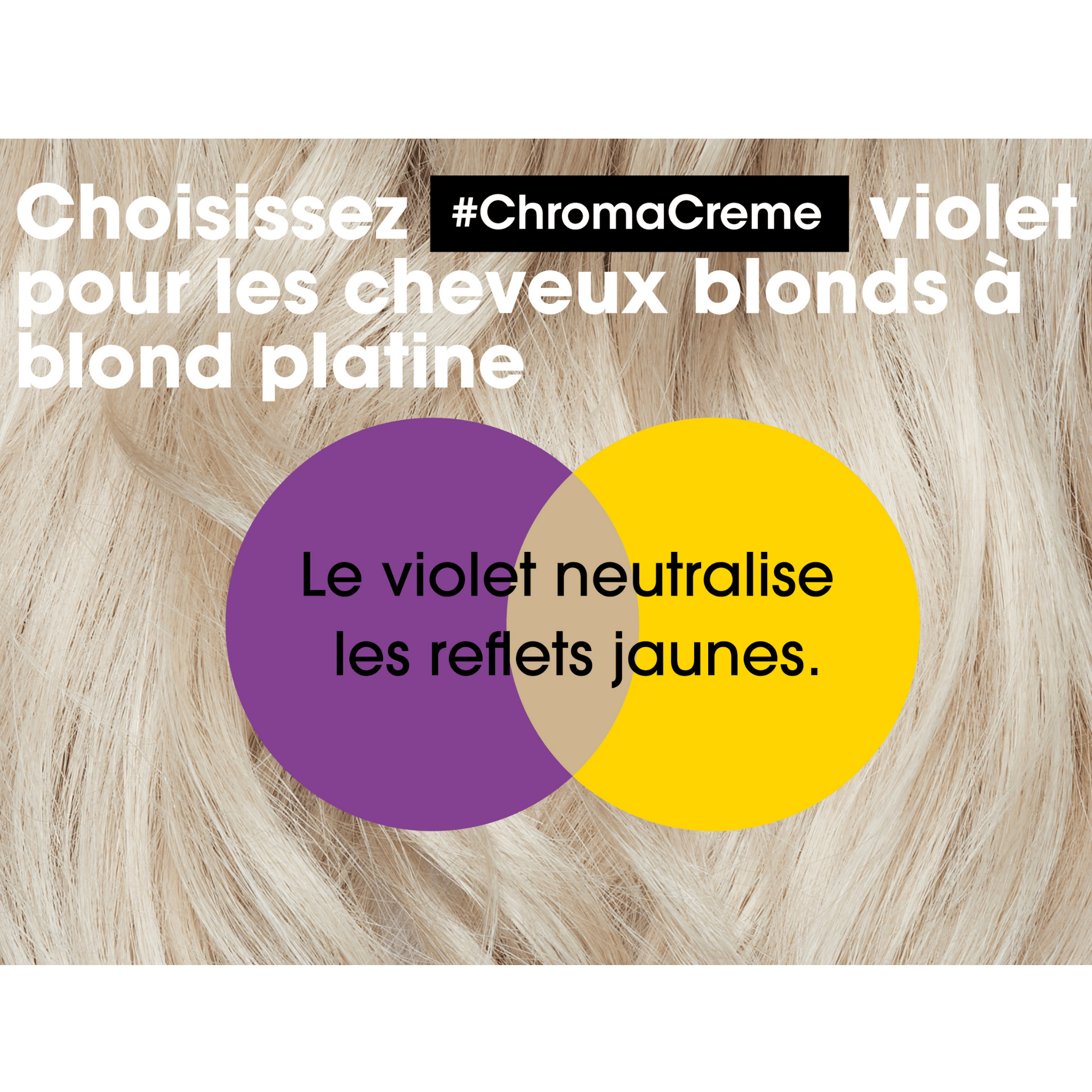 L'Oréal Série Expert. Shampoing Violet Chroma Crème - 500 ml - Concept C. Shop