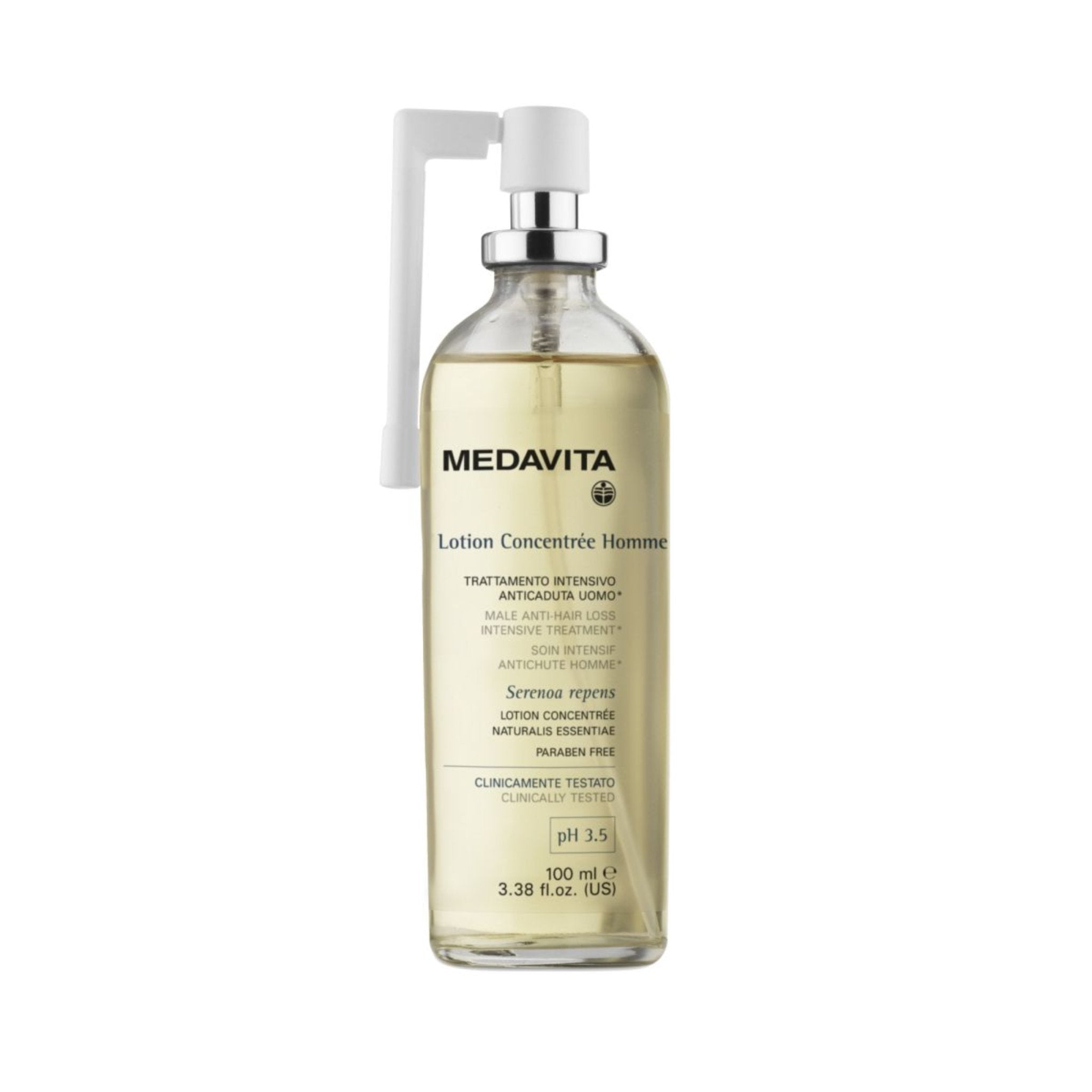 Medavita. Lotion Concentrée Traitement Intensif Antichute pour Homme - 100 ml - Concept C. Shop
