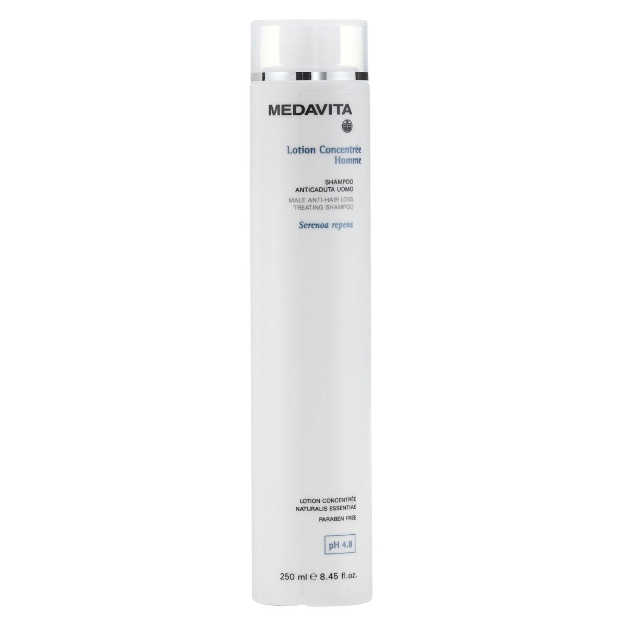 Medavita. Shampoing Traitant Antichute Lotion Concentrée pour Homme - 250 ml - Concept C. Shop