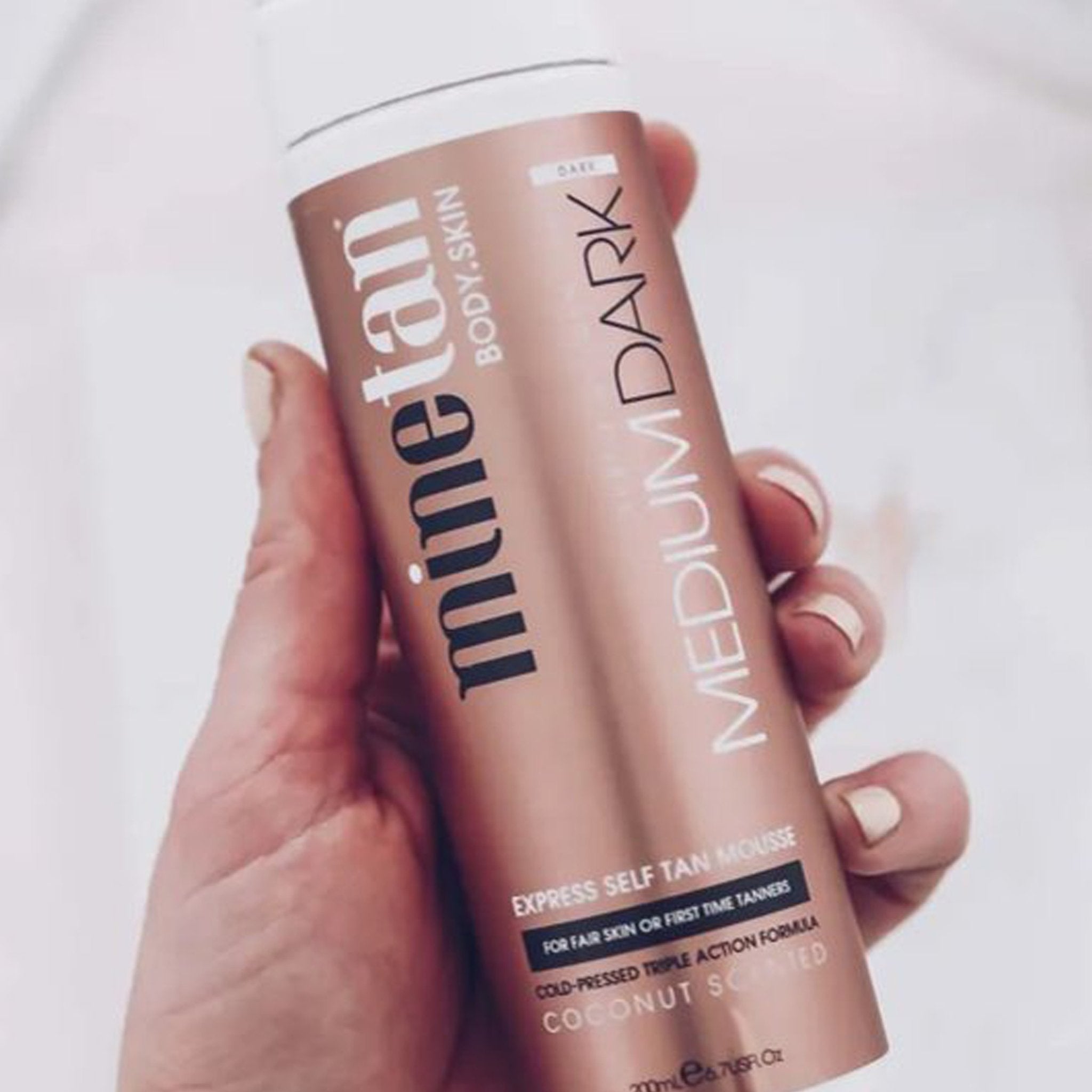 MineTan. Mousse Autobronzante Medium Dark - 200 ml - Concept C. Shop