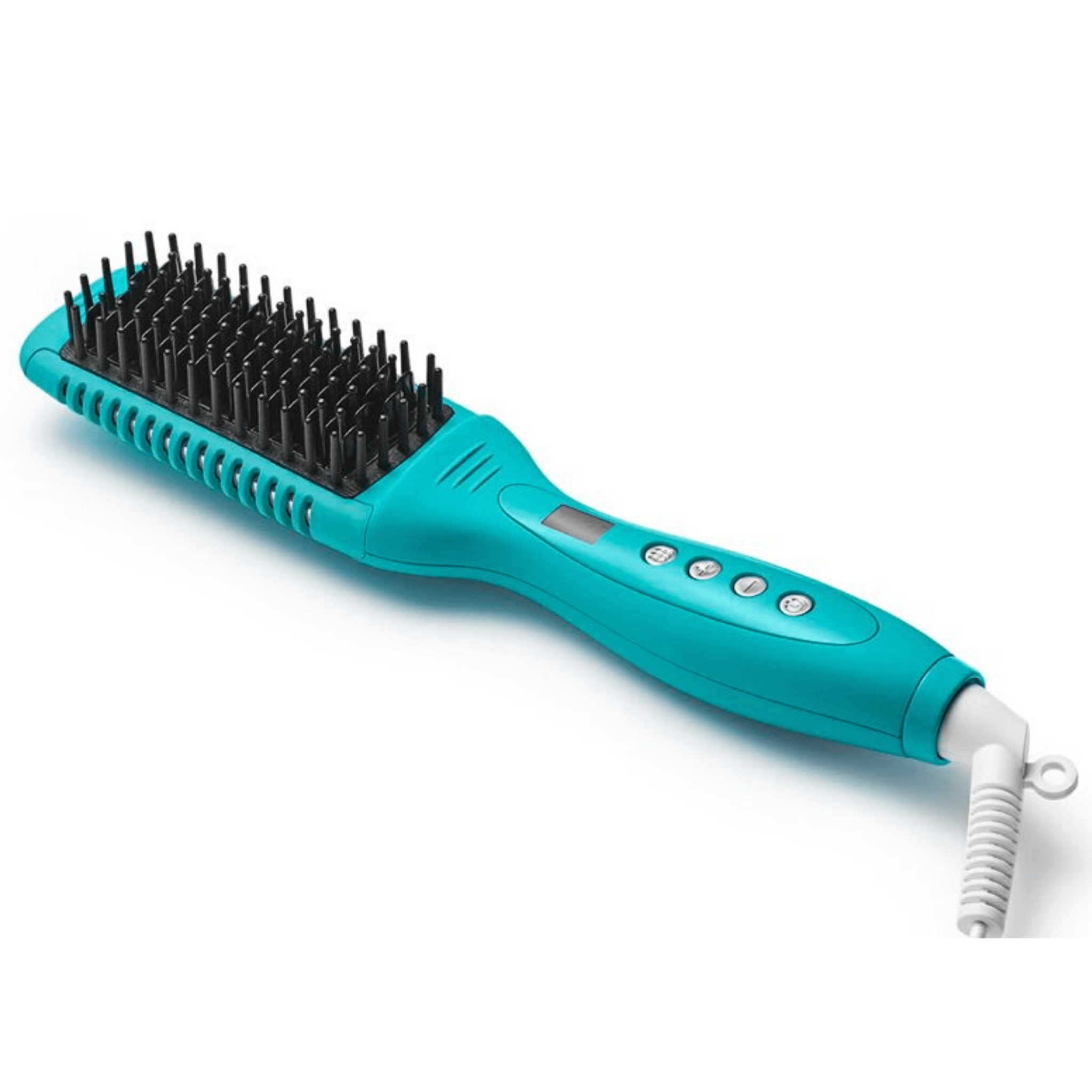 Ceramic top heated brush