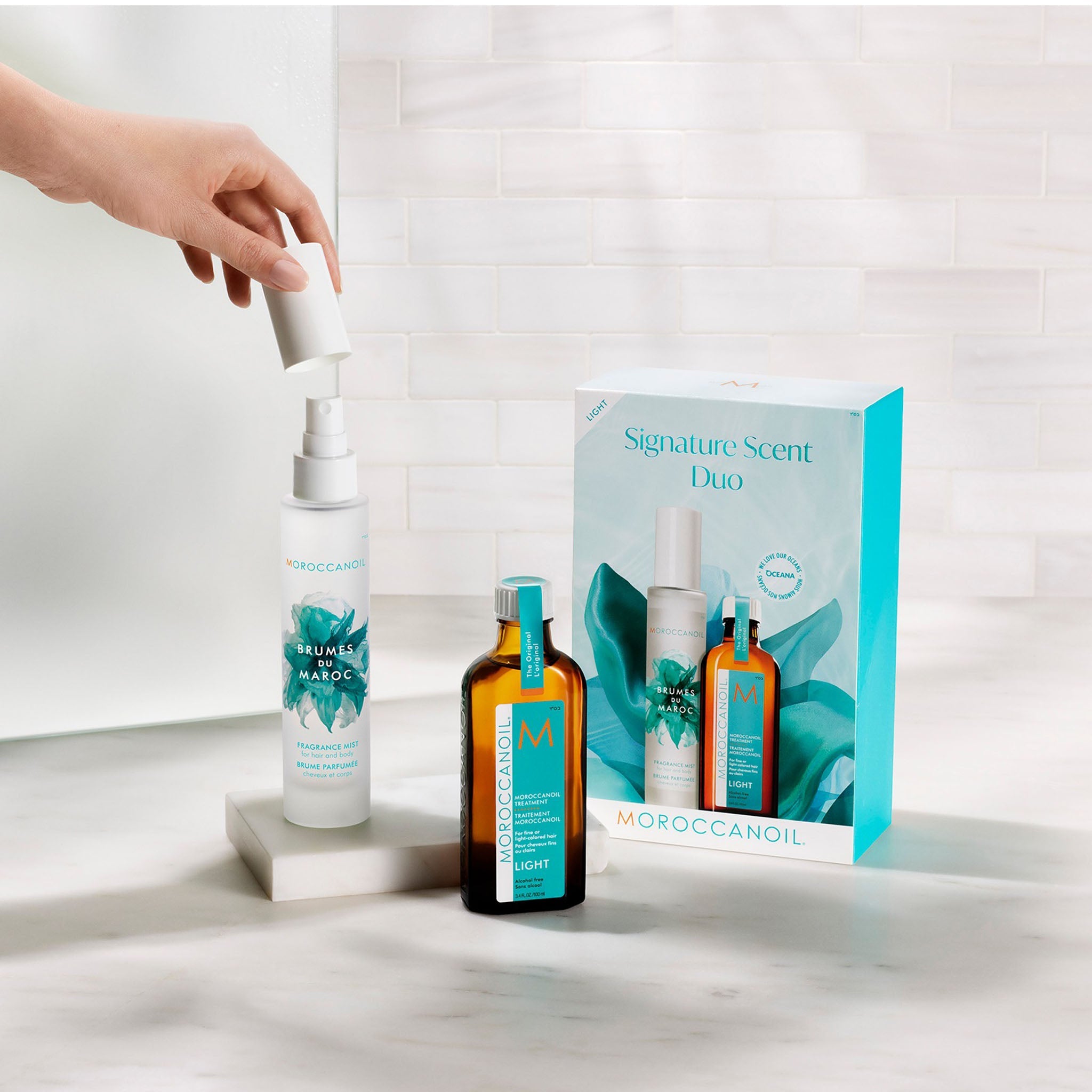Moroccanoil. Brume Parfumé Cheveux et Corps Brumes du Maroc - 100 ml - Concept C. Shop