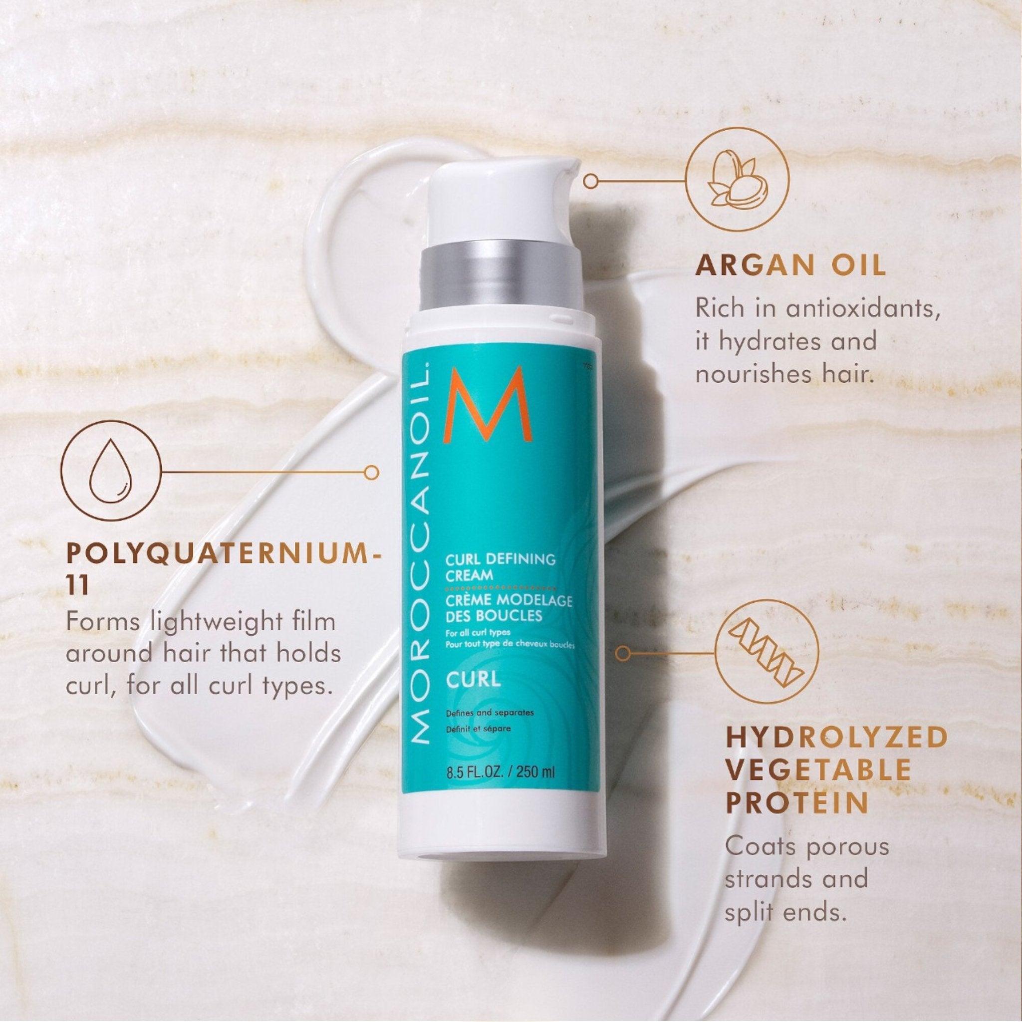 Moroccanoil. Creme Modelage des Boucles Curl - 75 ml - Concept C. Shop