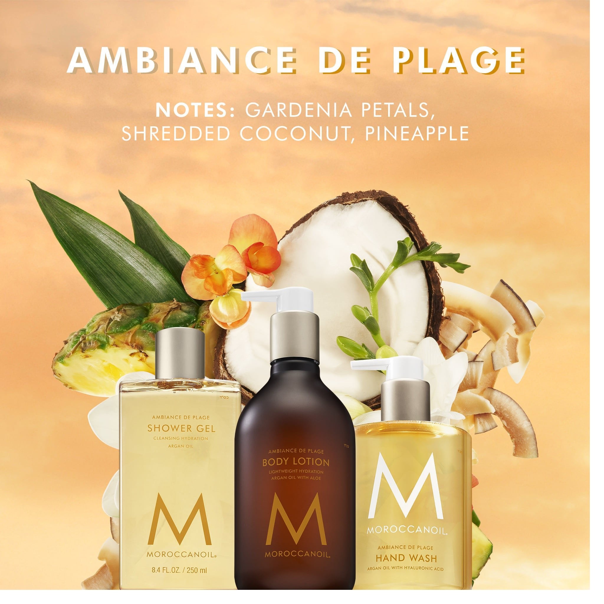 Moroccanoil. Gel Douche Fragrance Ambiance de Plage - 250 ml - Concept C. Shop