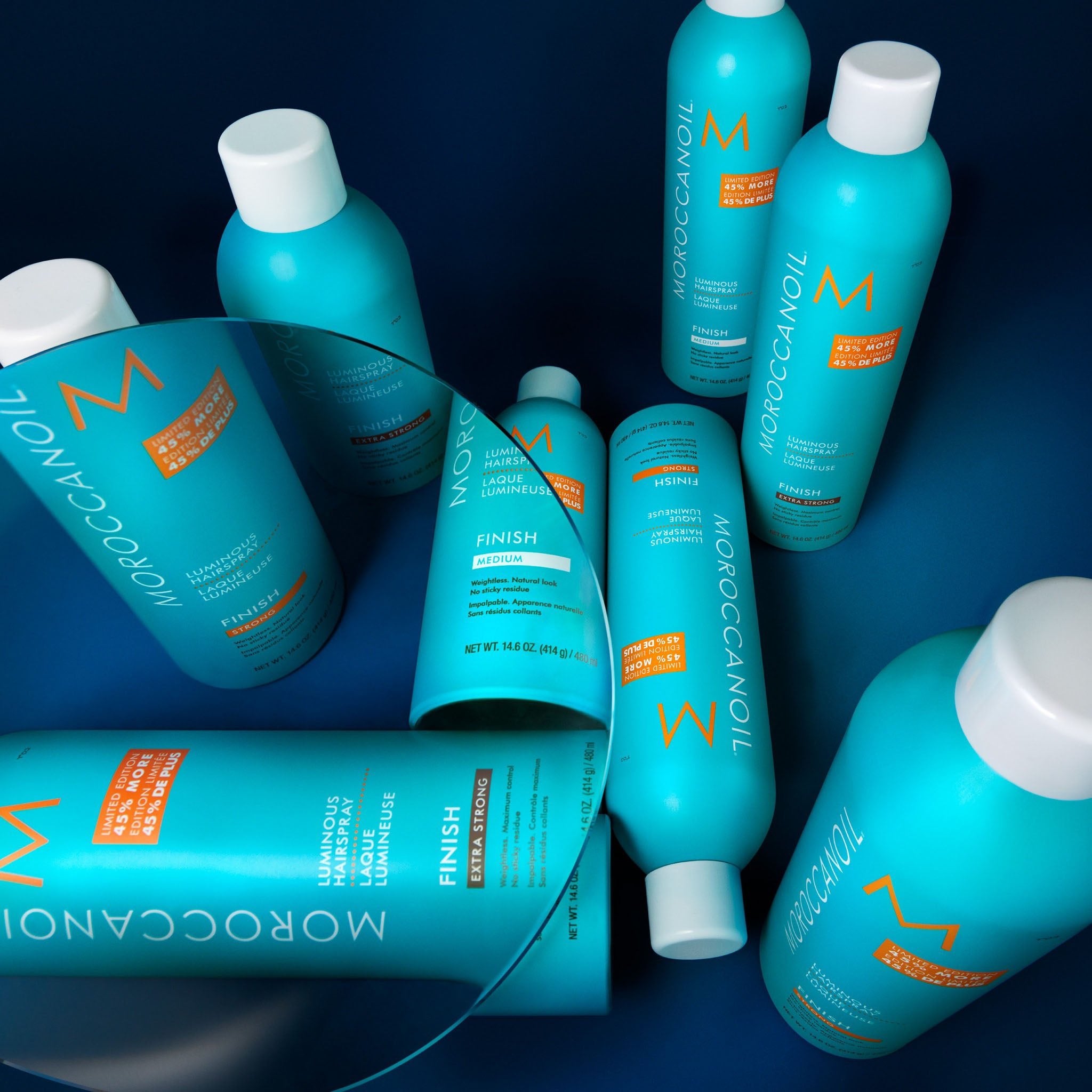 Moroccanoil. Laque Lumineuse Tenue Extra Forte Finish - 330 ml - Concept C. Shop