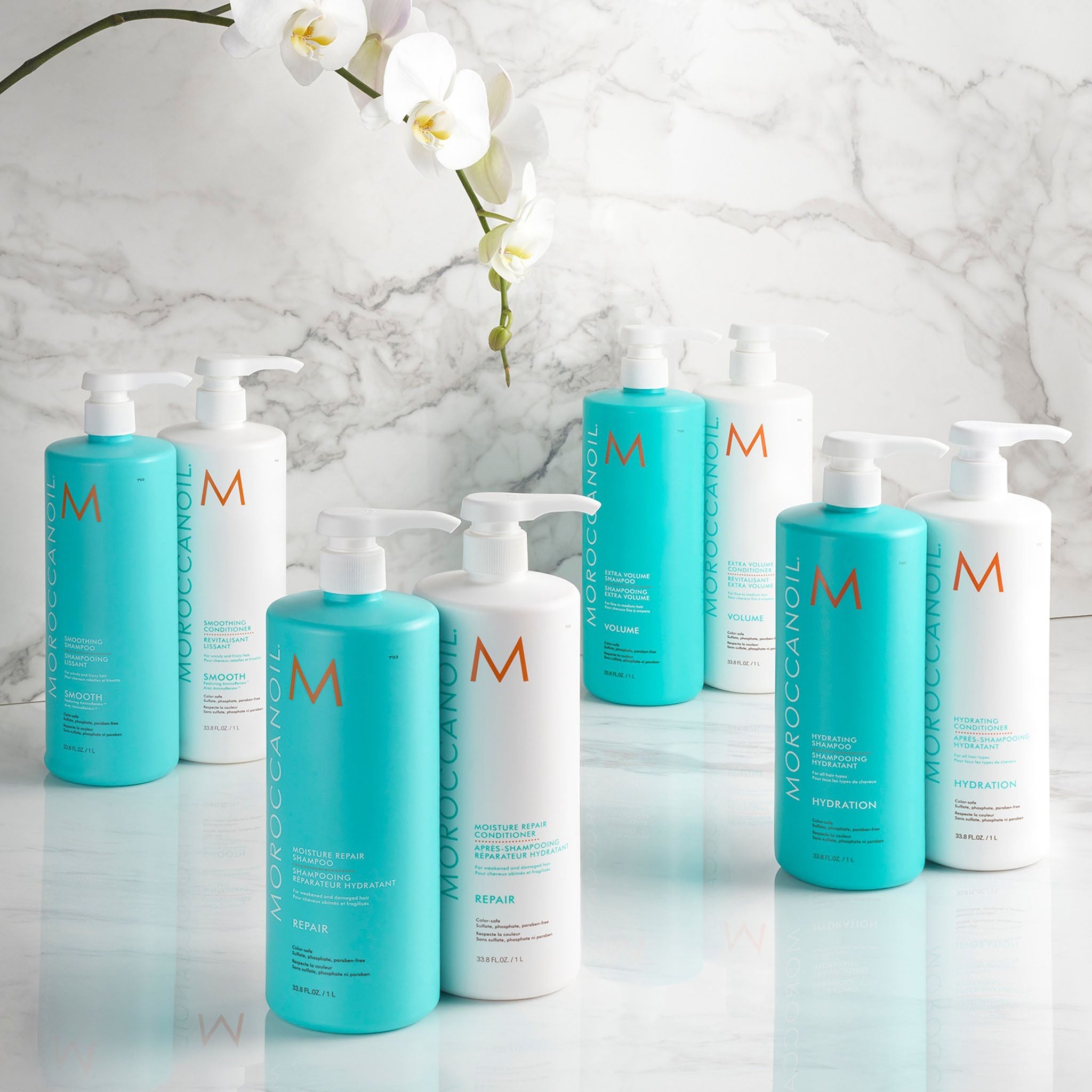 Moroccanoil. Shampoing Extra Volume - 1000 ml - Concept C. Shop
