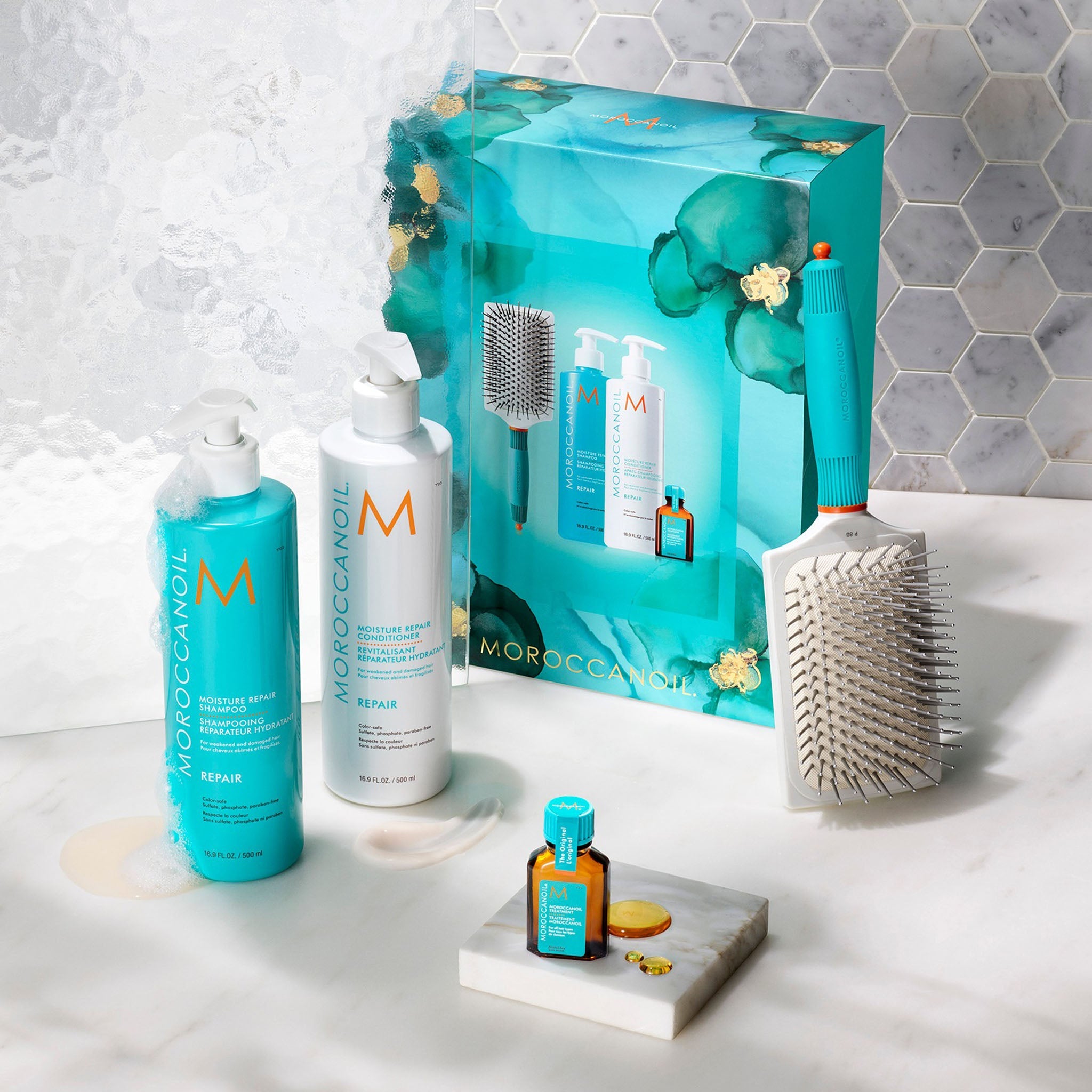 Moroccanoil. Shampoing Réparateur Hydratant Repair - 500 ml - Concept C. Shop