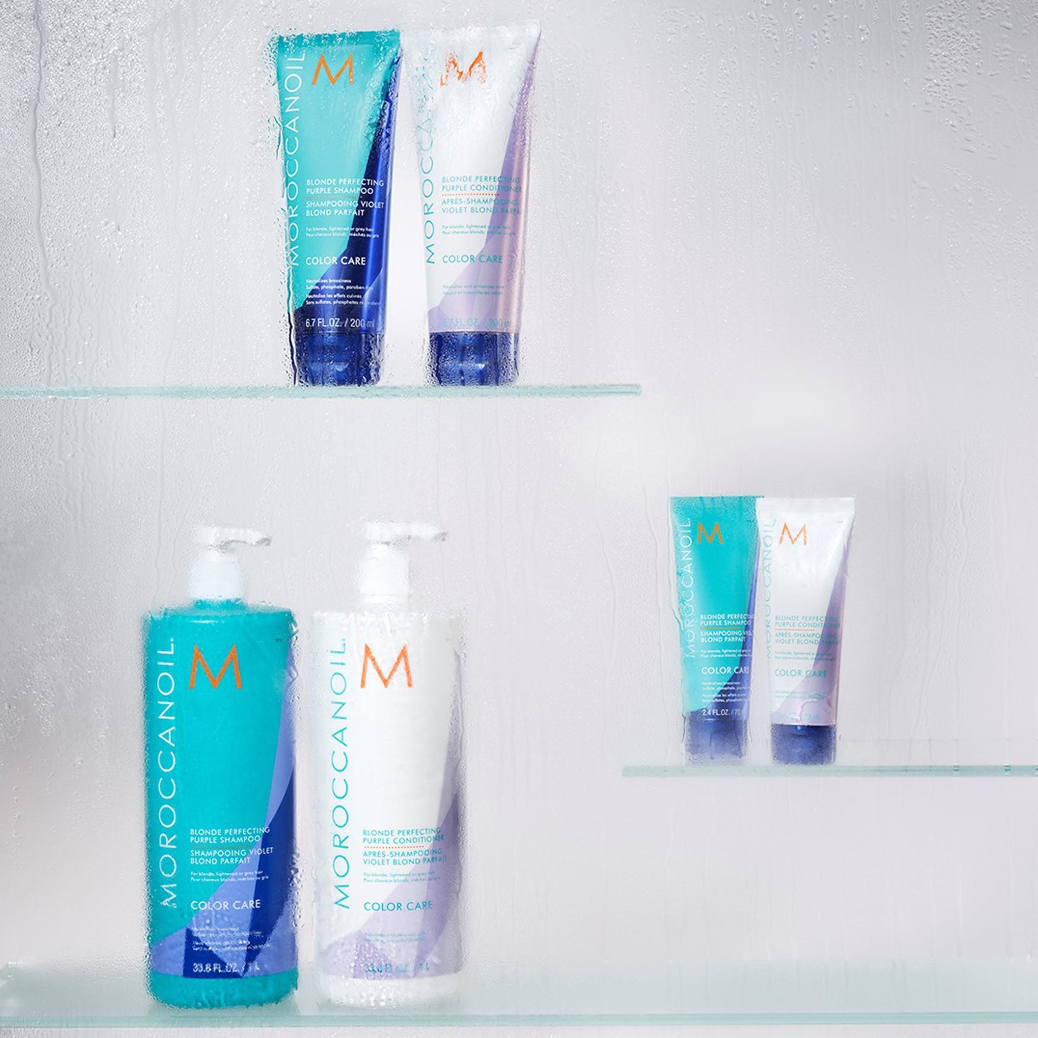 Moroccanoil. Shampoing Violet Blond Parfait Color Care - 200 ml - Concept C. Shop