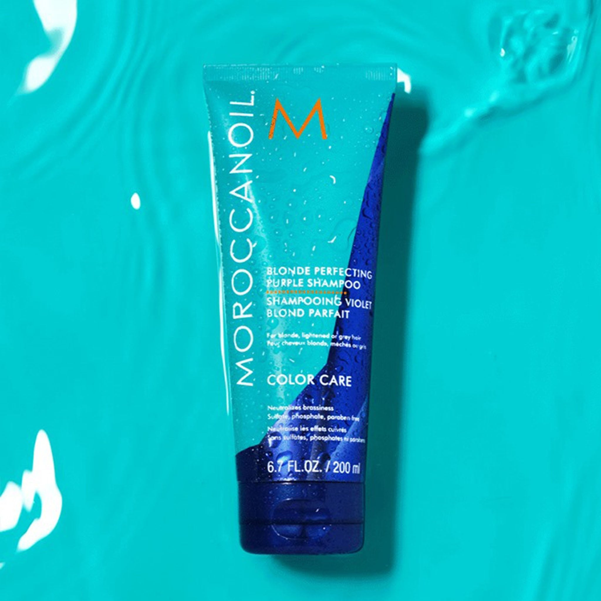 Moroccanoil. Shampoing Violet Blond Parfait Color Care - 200 ml - Concept C. Shop