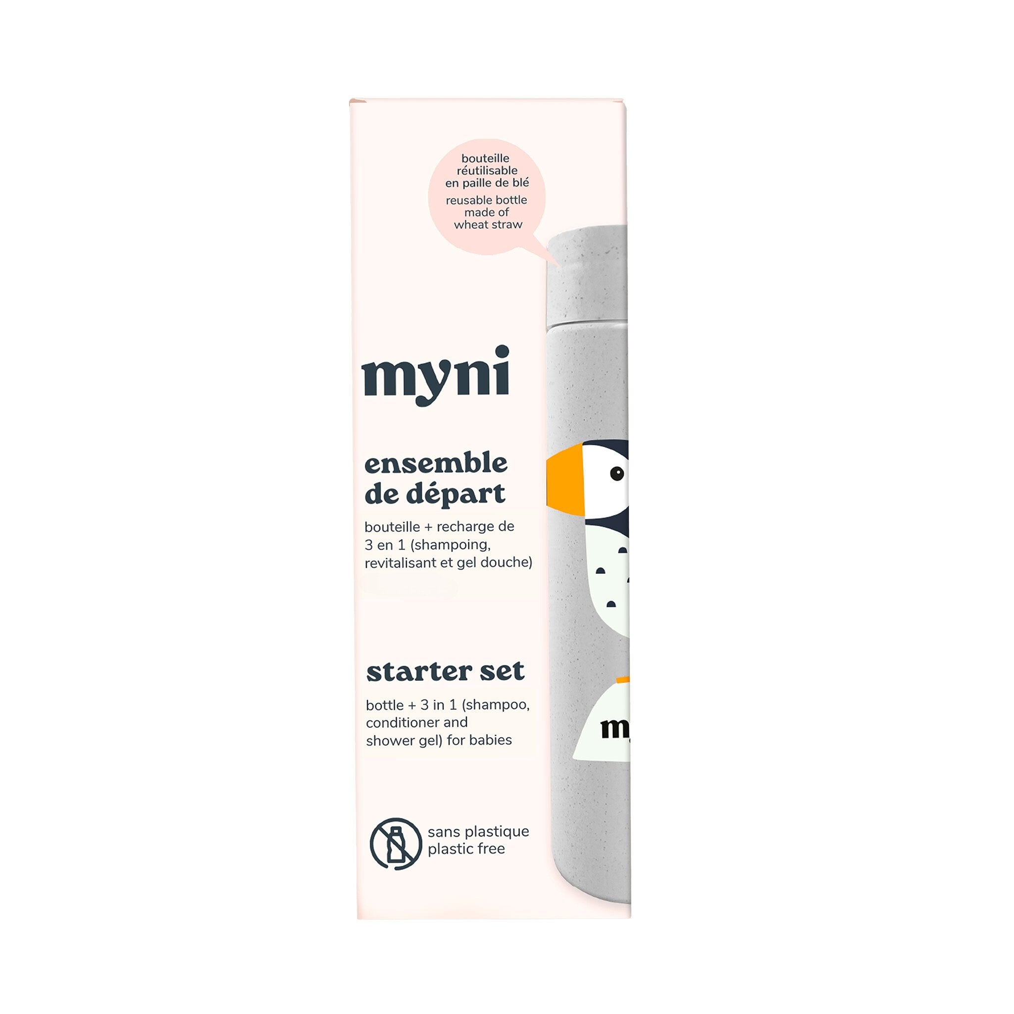 Myni. Ensemble de Départ 3-En-1 pour Enfant - Sans Fragrance - Concept C. Shop