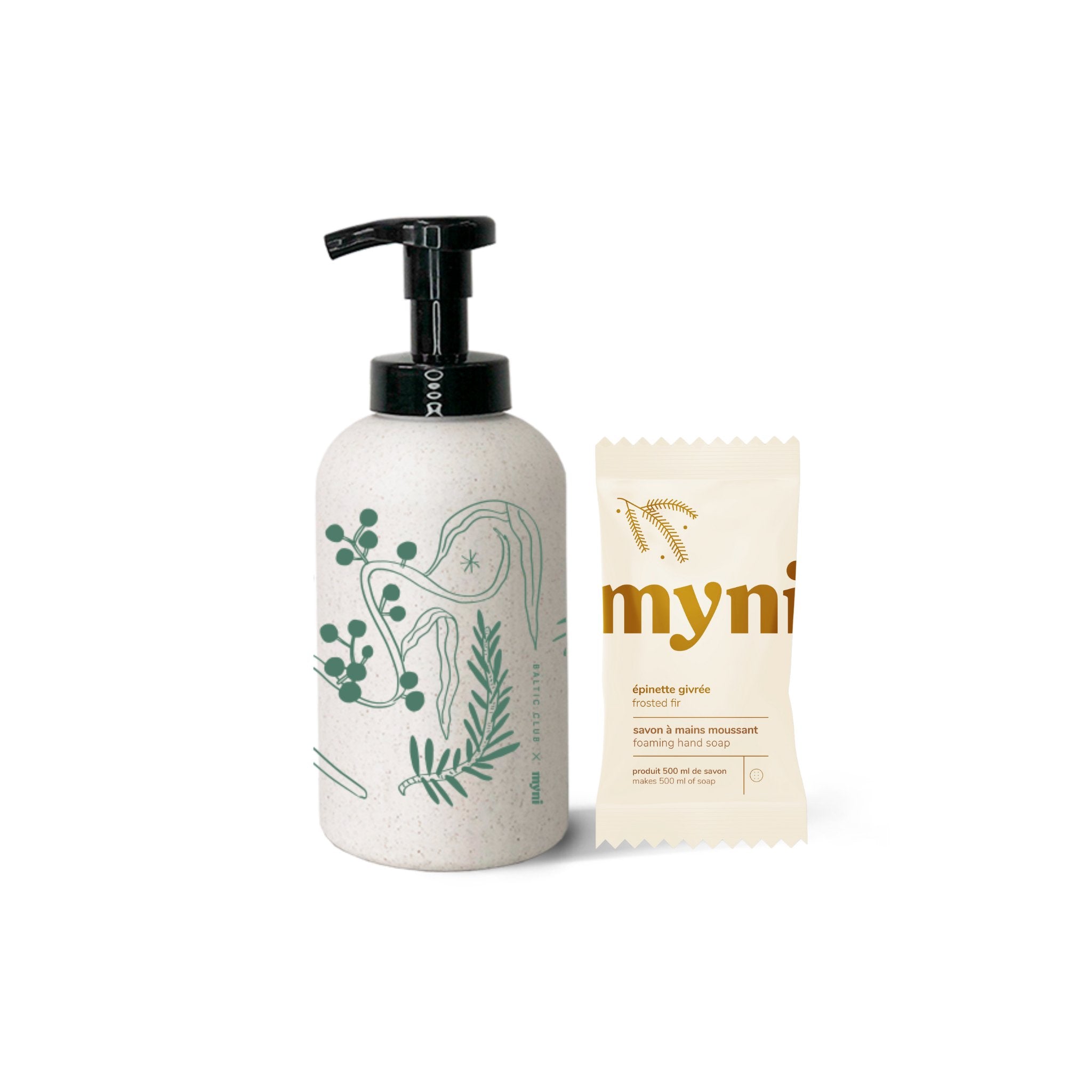 Myni. Ensemble de Départ Savon À Main en Mousse - Baltic Club X Myni - Édition Limitée - Concept C. Shop