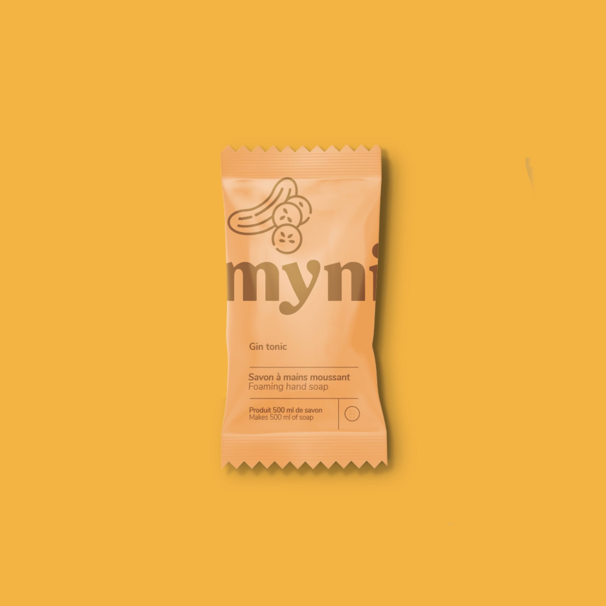 Myni. Ensemble de Départ Savon à Main en Mousse - Gin Tonic - Concept C. Shop