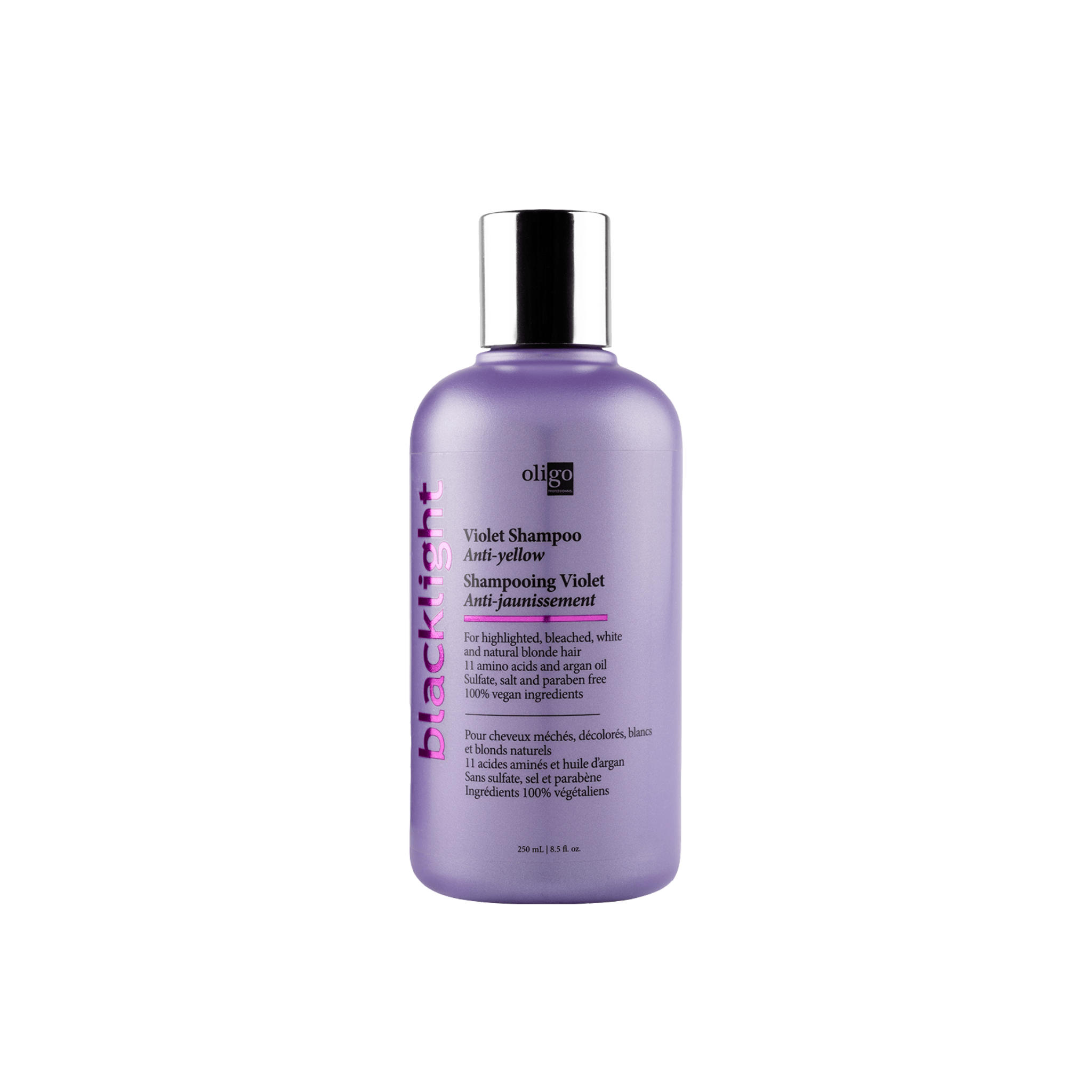Oligo. Shampoing Violet Anti-Jaunissement Blacklight - 250ML - Concept C. Shop