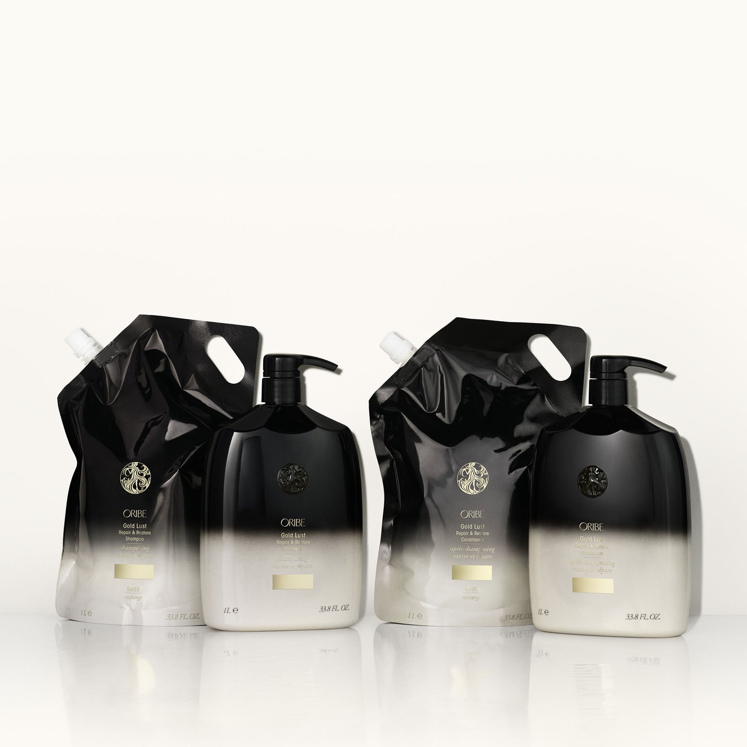 Oribe. Après-Shampoing Ravive et Répare Gold Lust - 1000 ml - Concept C. Shop