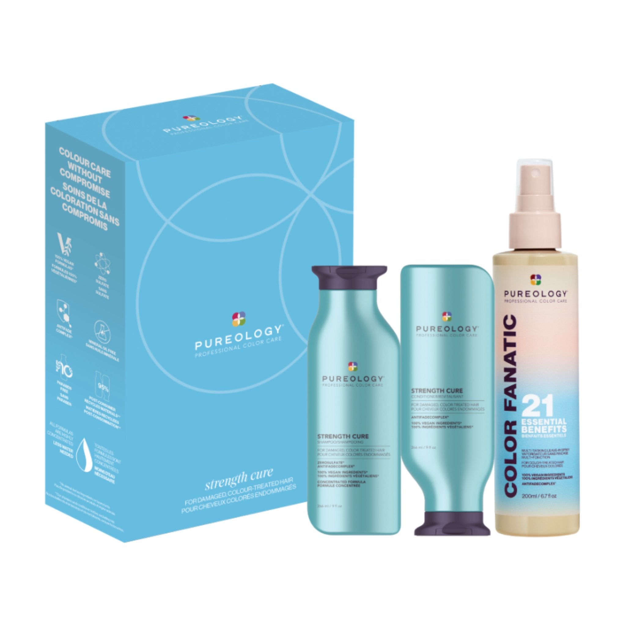 Pureology. Coffret Trio Réparateur Strength Cure - Concept C. Shop