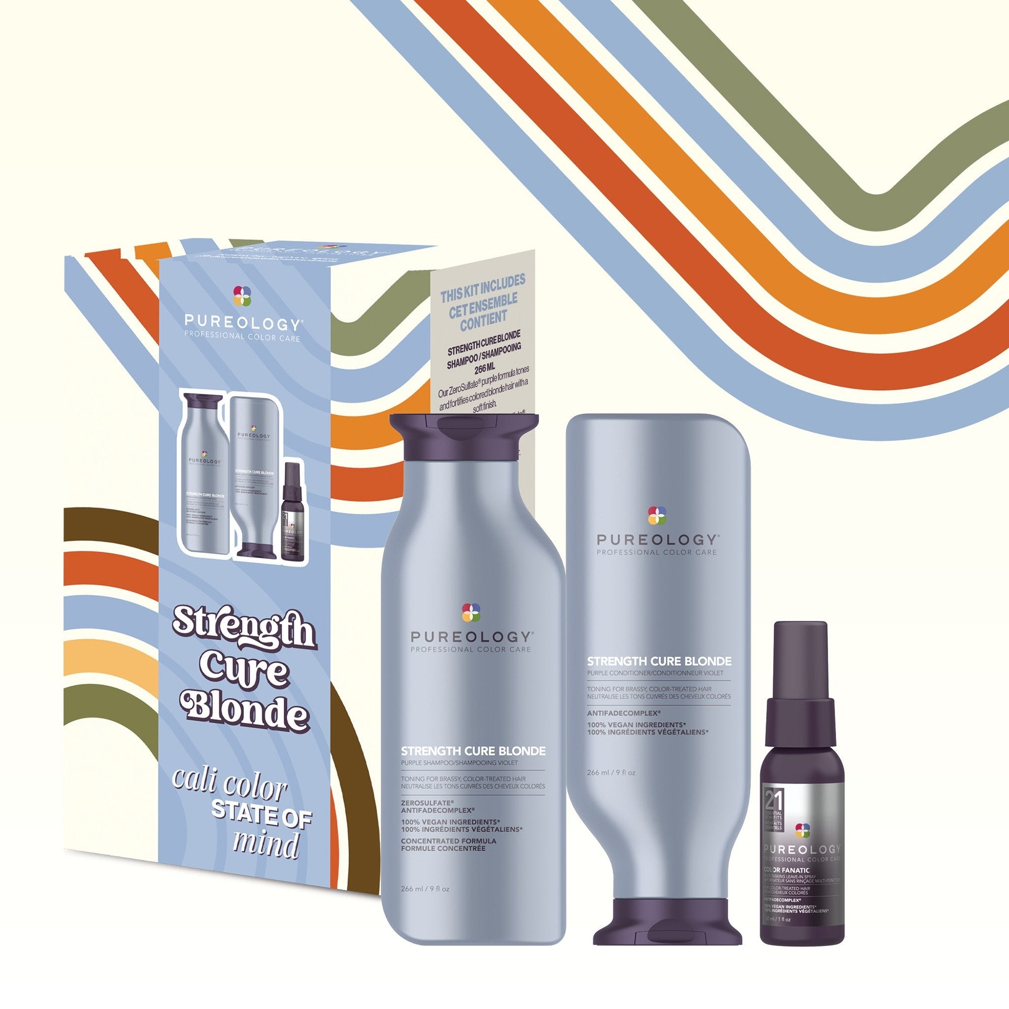 Pureology. Coffret Trio Strength Cure Blonde - Concept C. Shop