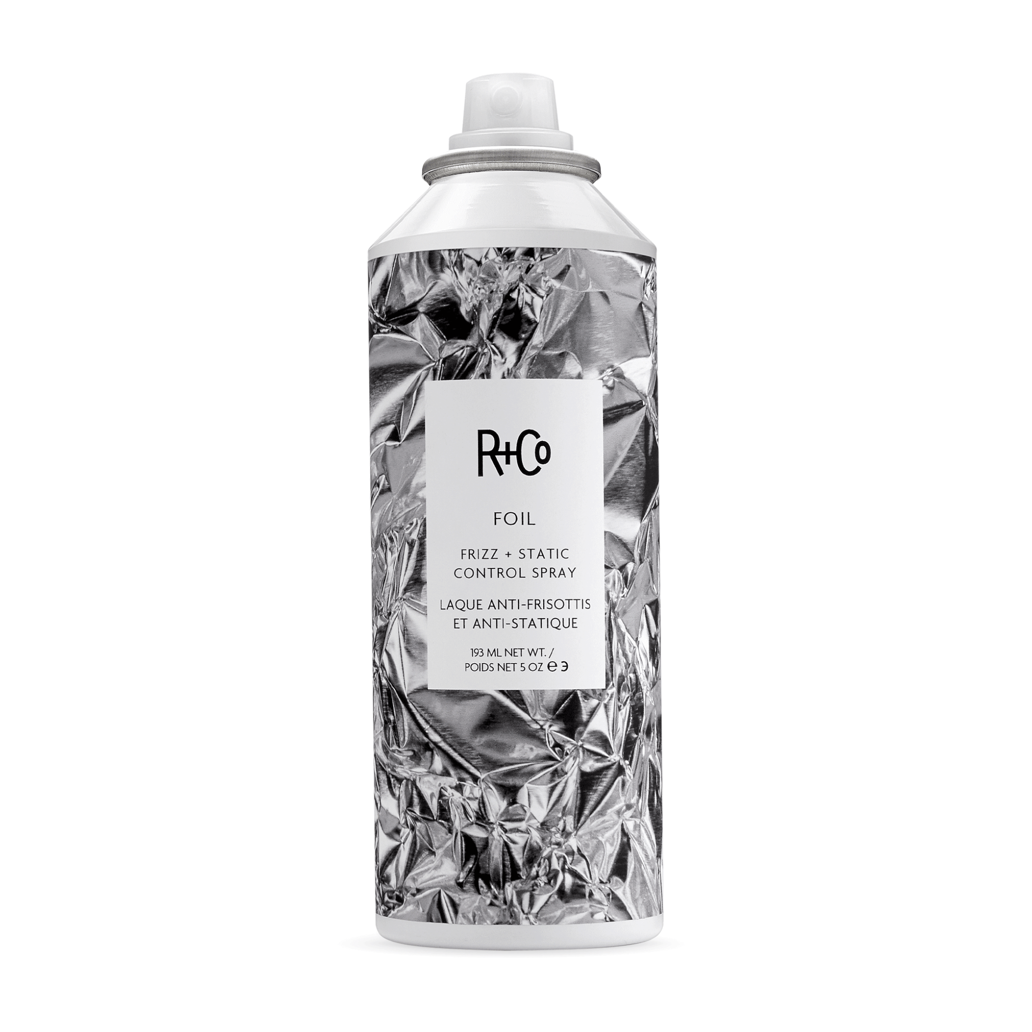 R+Co. Foil Laque Anti-Frisottis et Anti-Statique - 193 ml - Concept C. Shop