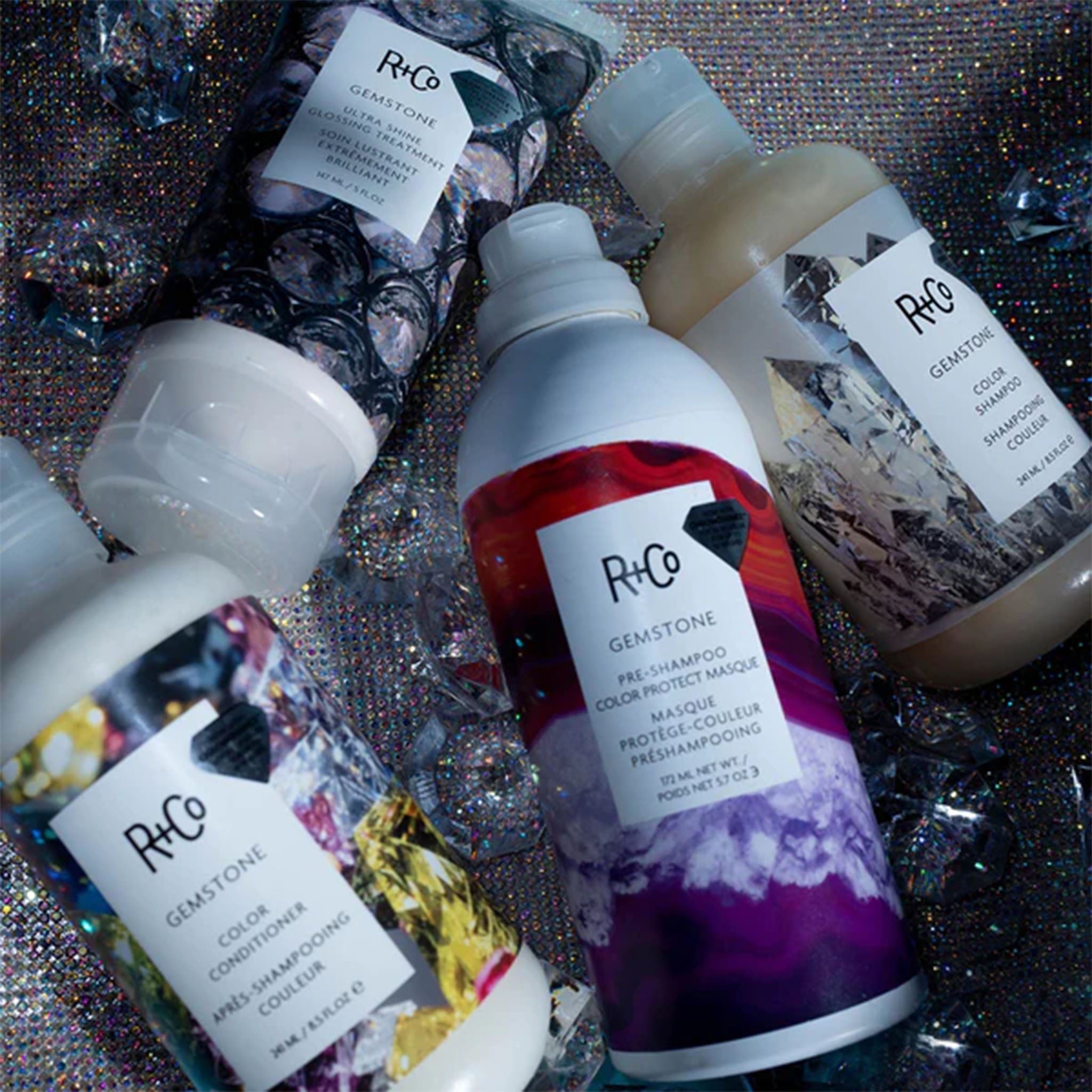 R+Co. Gemstone Shampoing Couleur - 60 ml