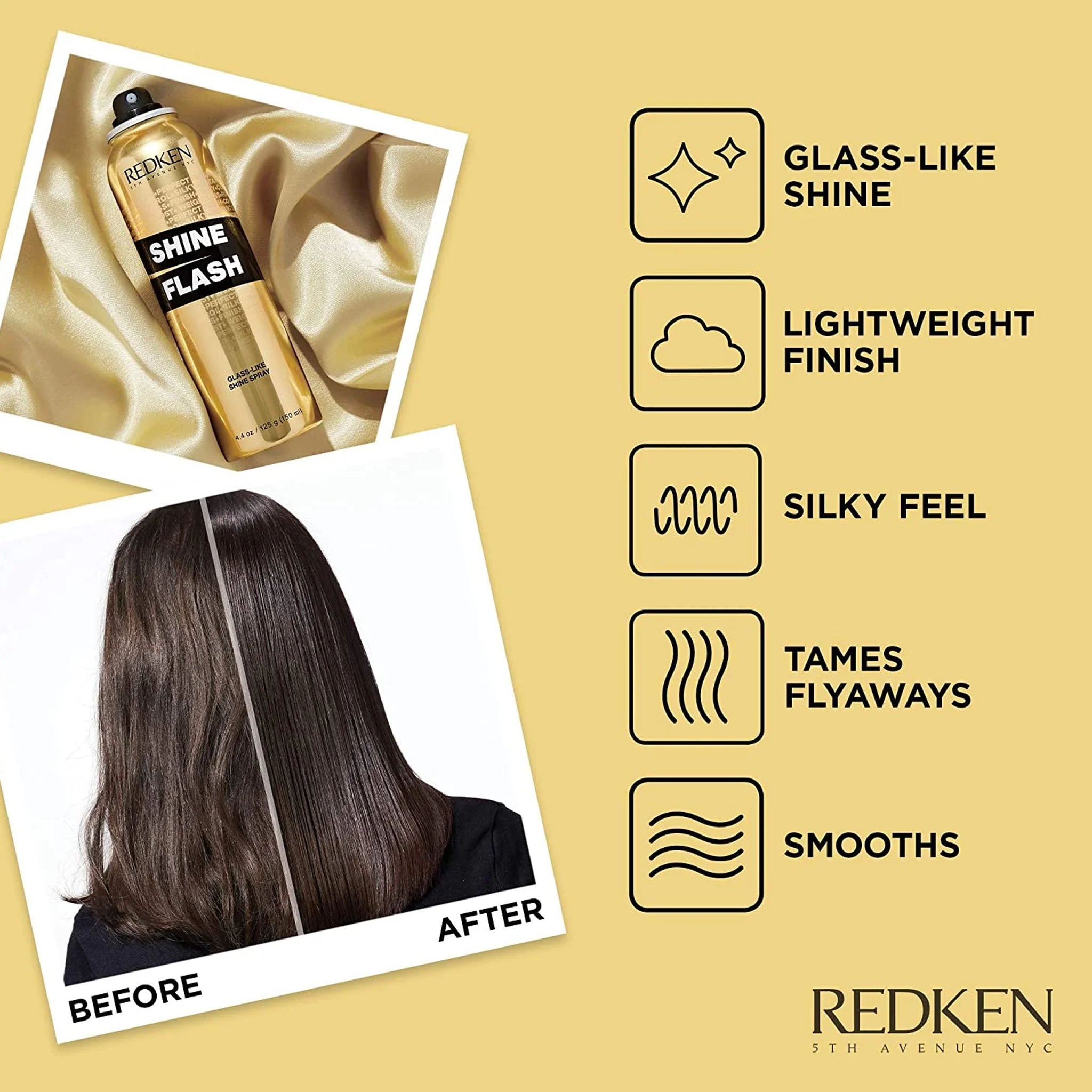 Redken. Brume Lustrante Shine Flash - 150 ml - Concept C. Shop